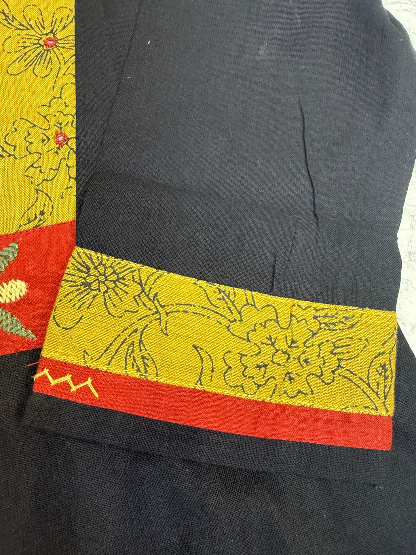 Black Pure Cotton Kurti