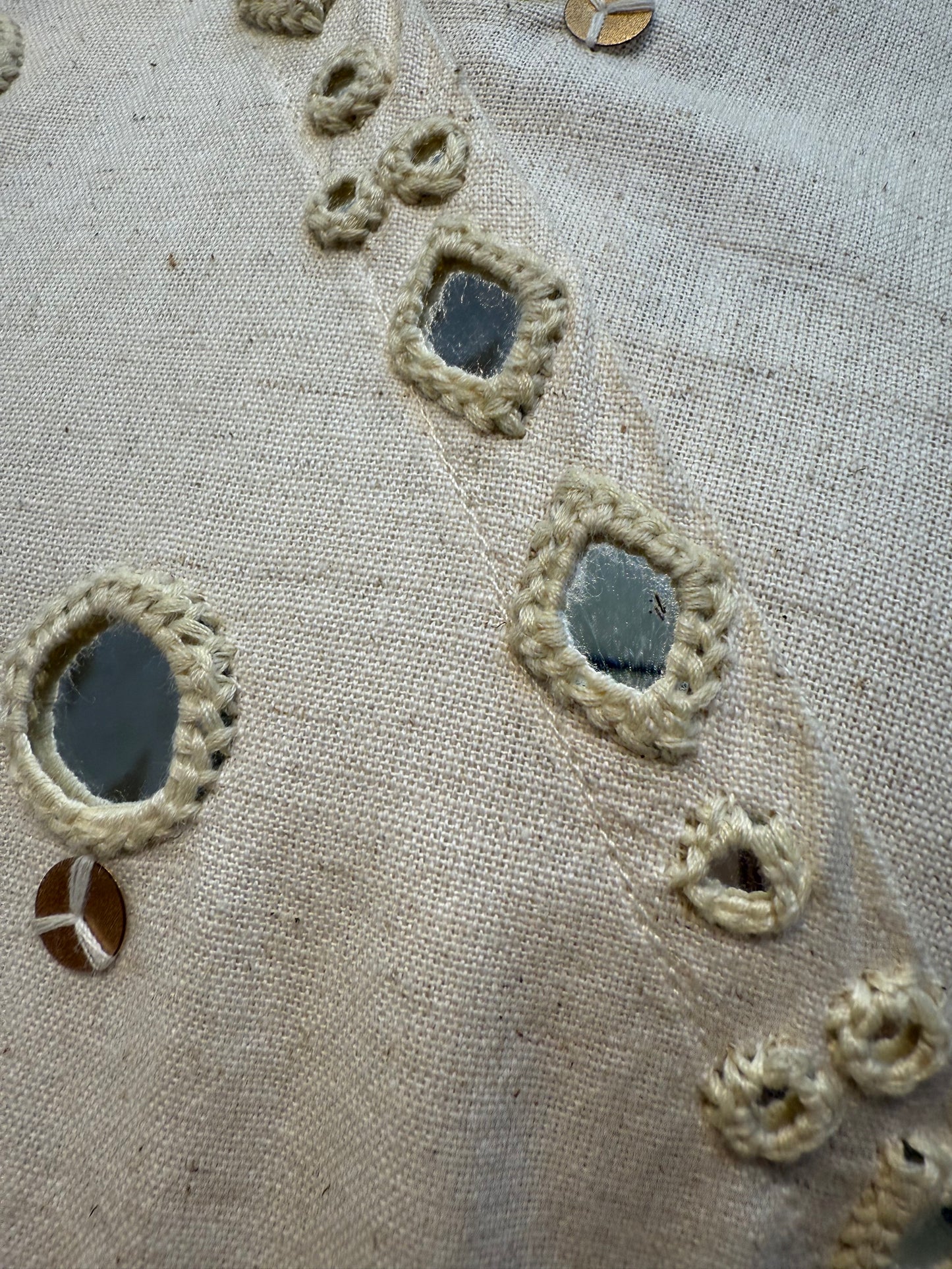 Plain Half white Anarkali set