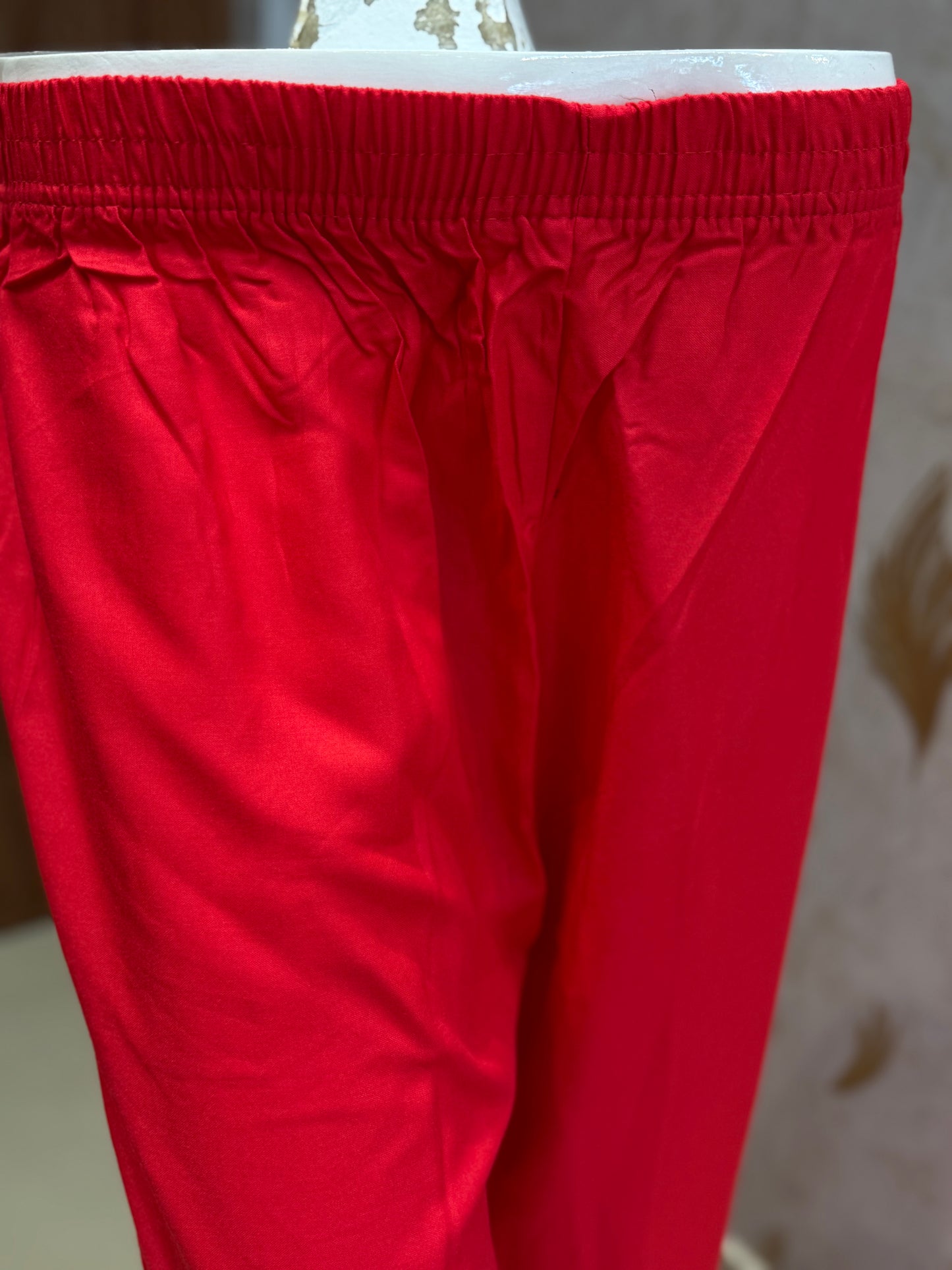 Red Premium Rayon Palazzo Pant