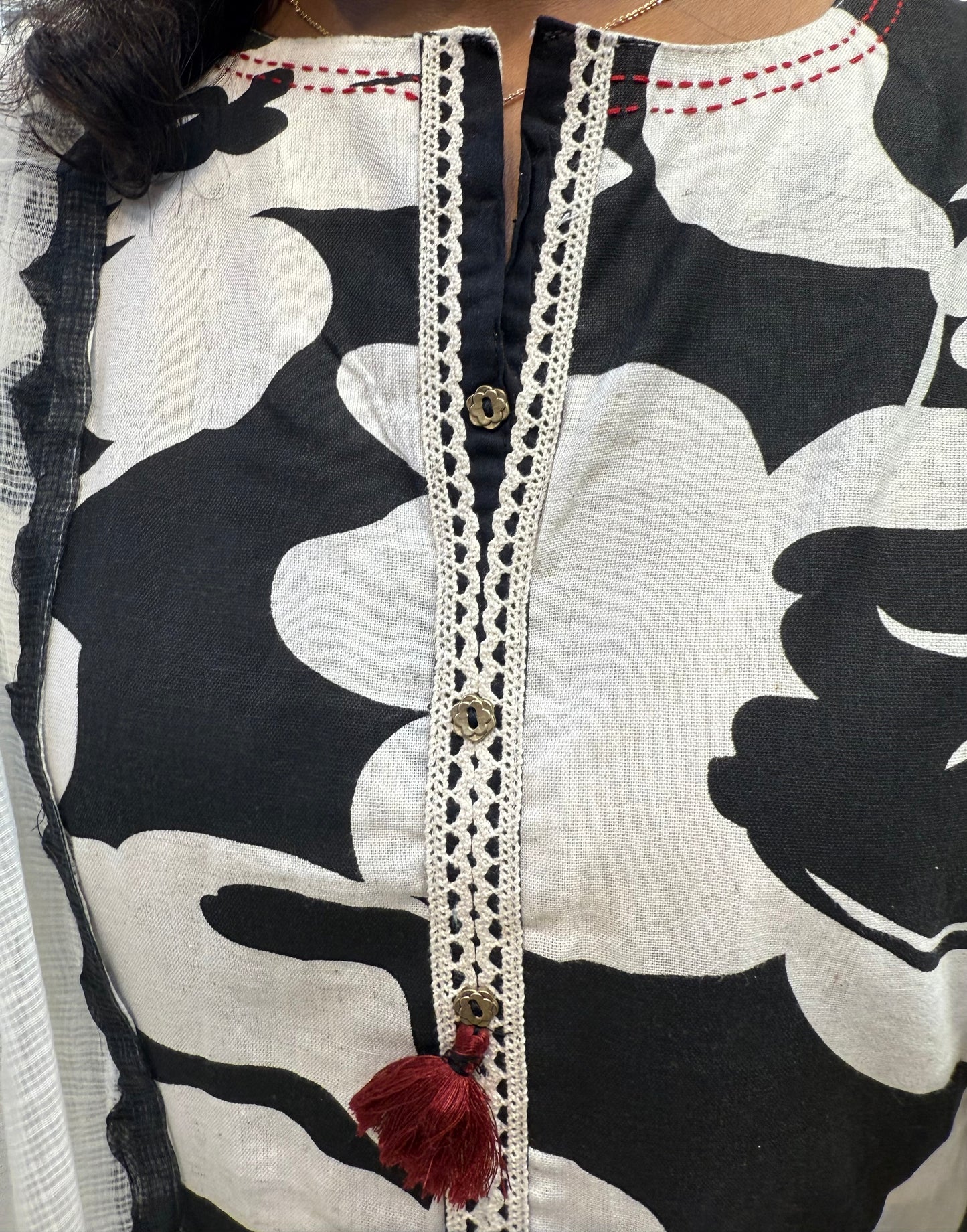 Pure Cotton Flex With Kota Doriya Dupatta