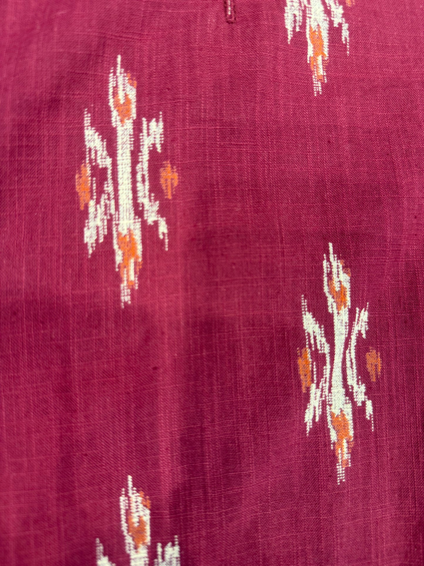 Magenta Pure Cotton Kurti With Pant - HSC1149