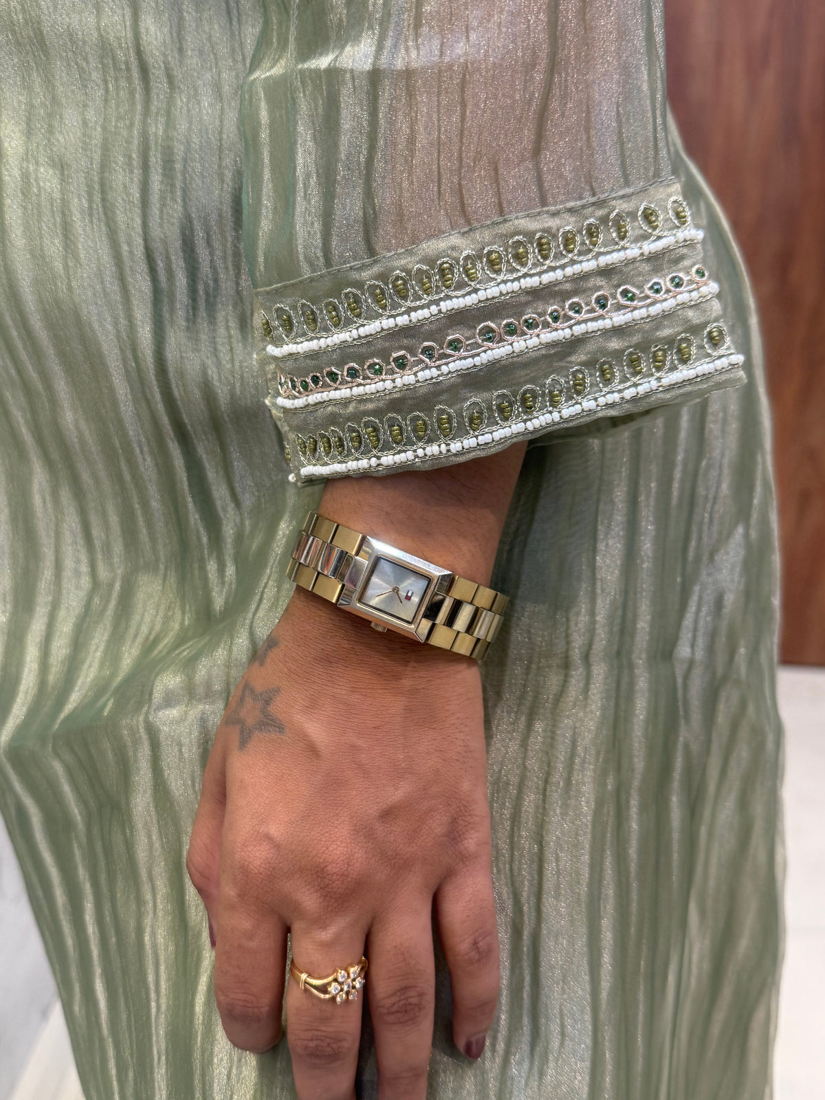 Jewel Pure Crush Tissue Salsa Fabric Kurti With Pant and Dupatta -HSC1224