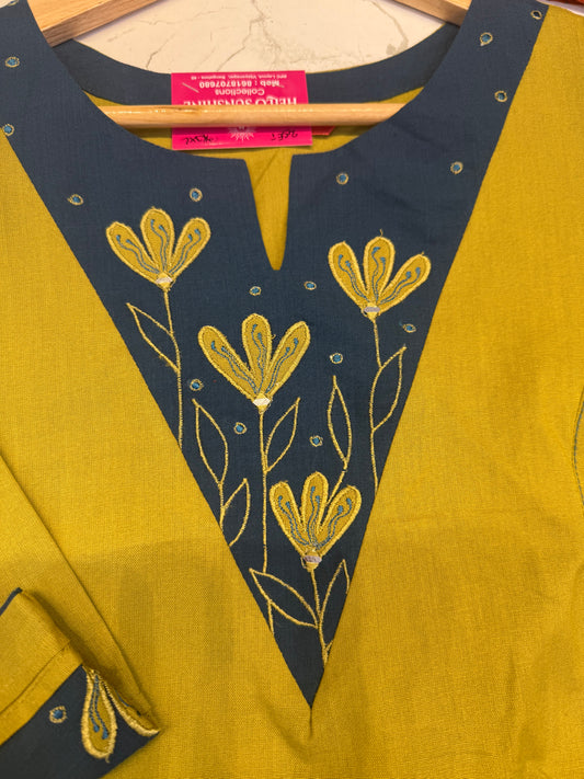 A-line Cotton Flex Kurti