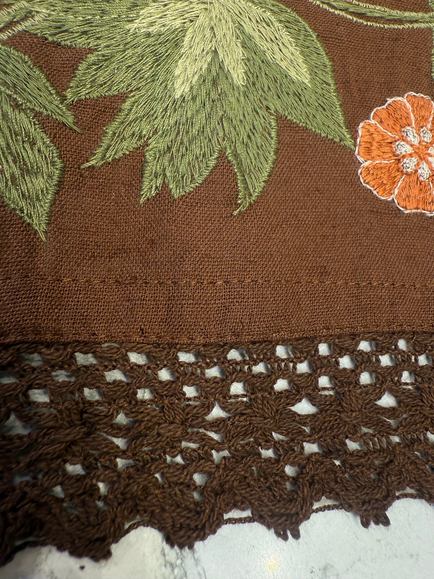 Brown Cotton Flex Co-ords Set-HSC26
