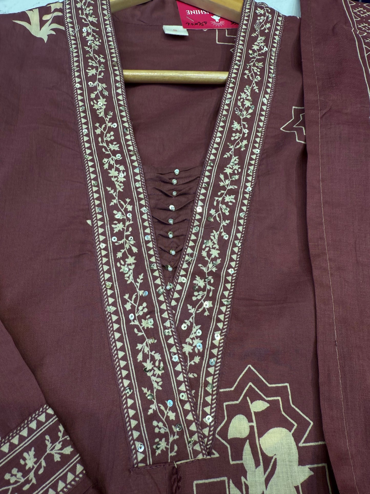 Two sides pockets A-line dress