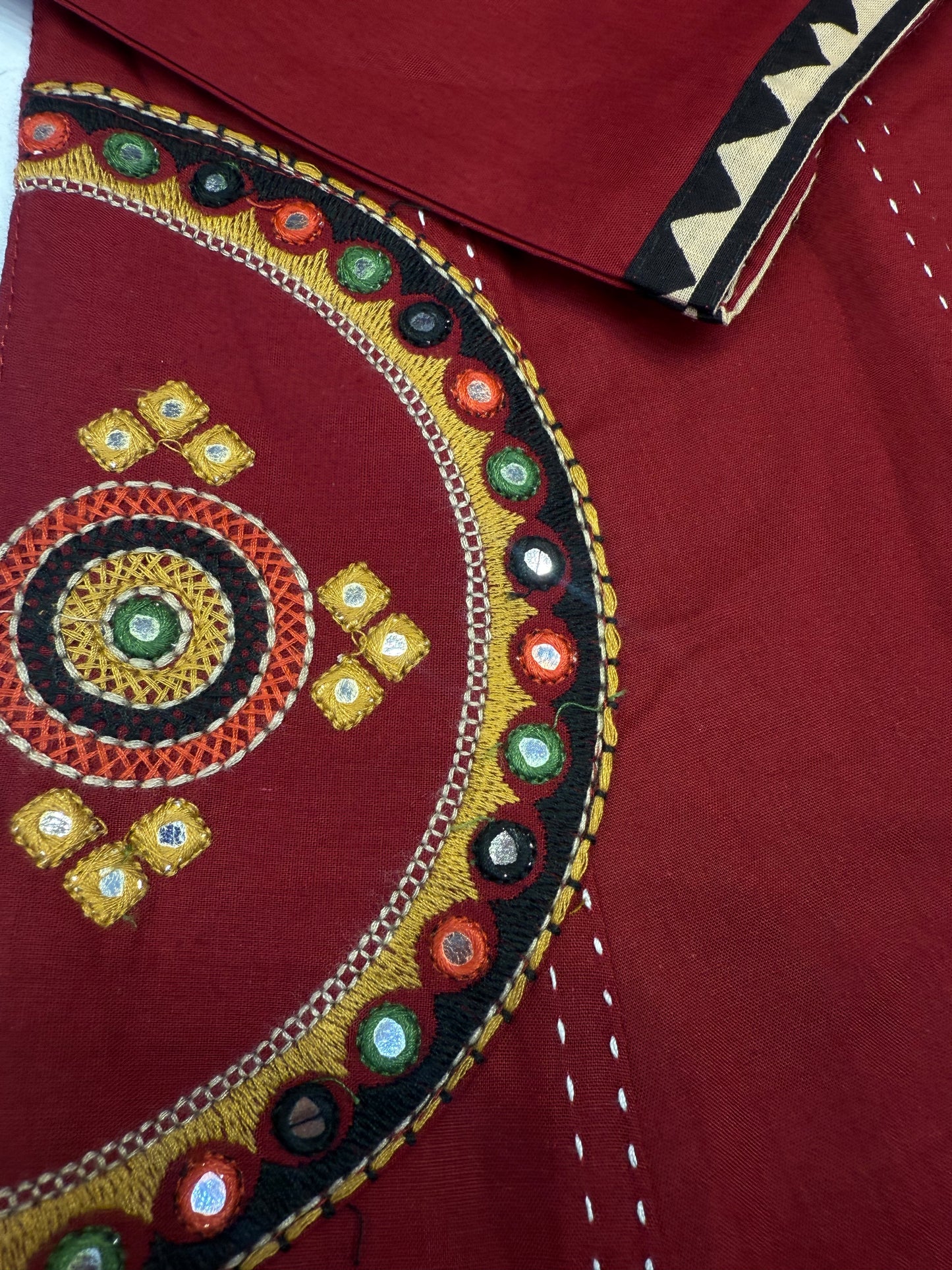 Two Sides Pocket Kurti With Pant and Dupatta Boutique style Kurti 5