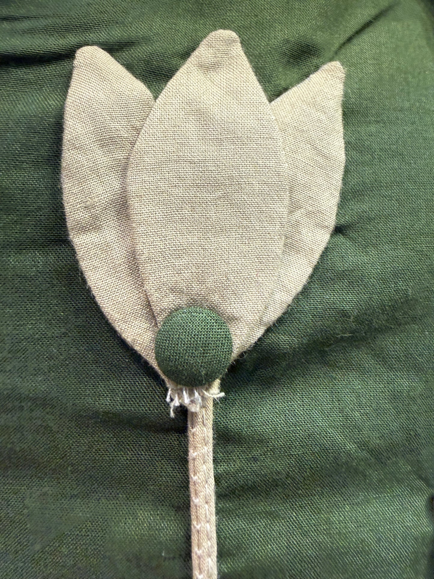 Green Applique Pure Cotton Co-ords Set