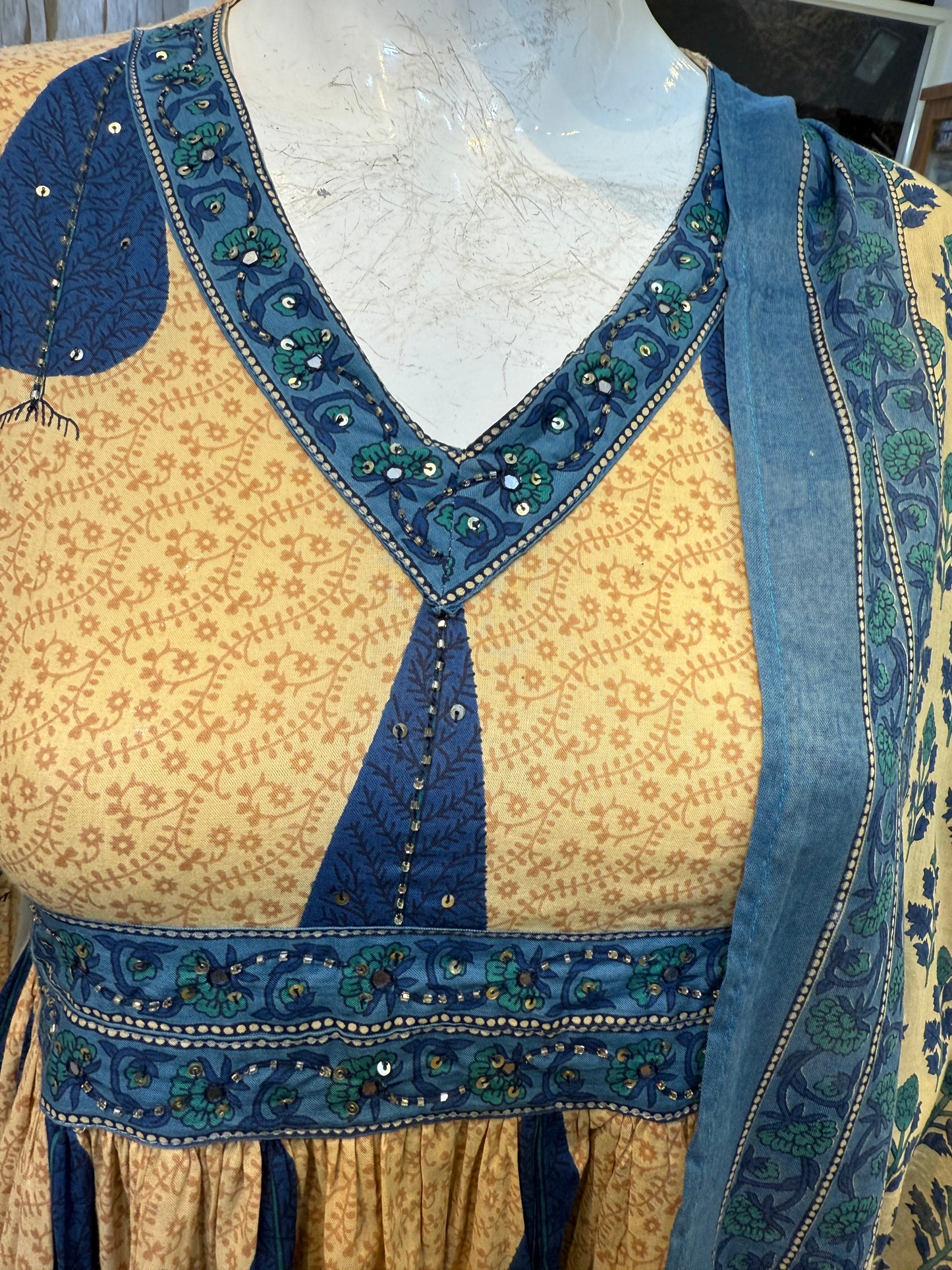 Anarkali Cotton Salwar Suit