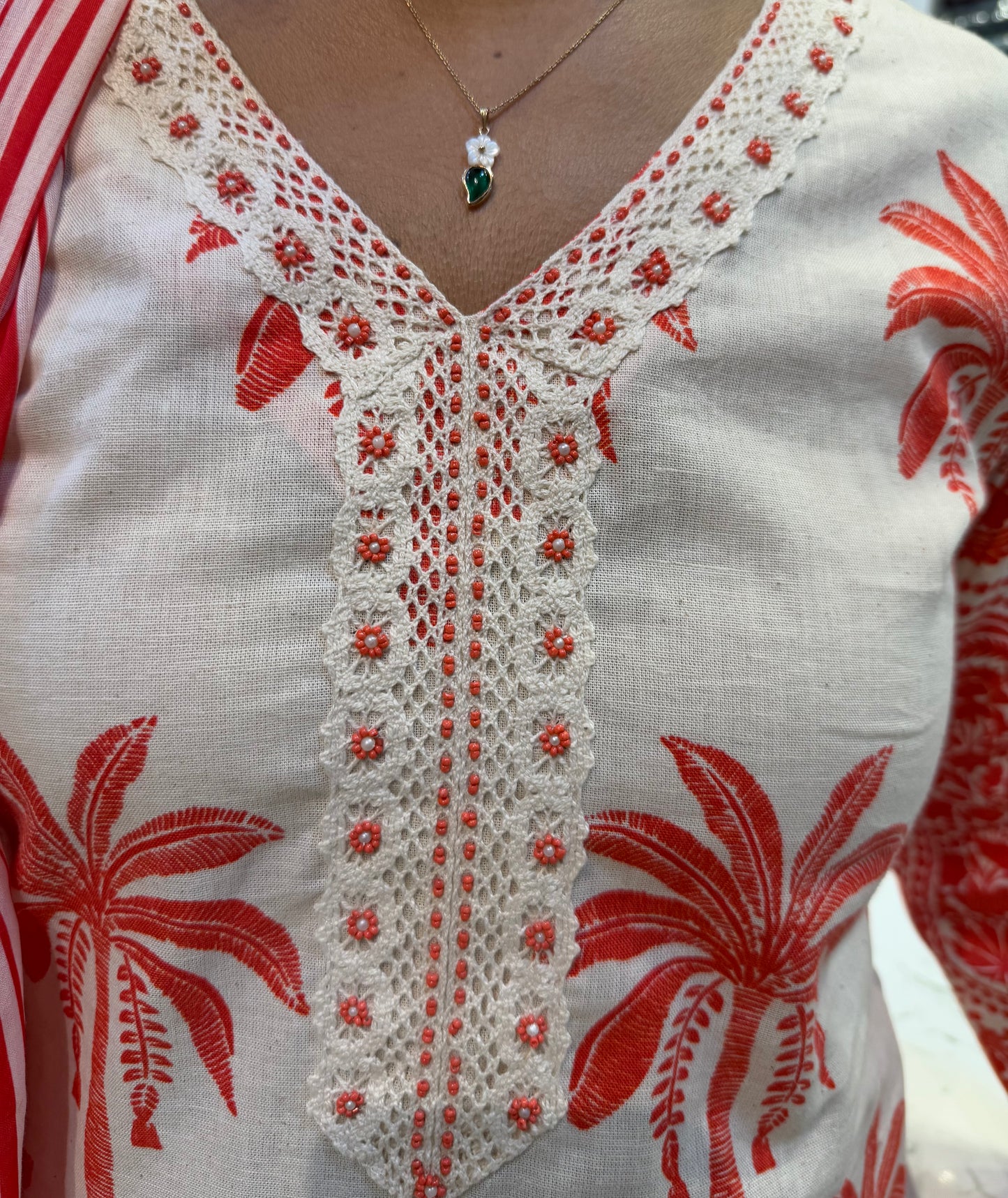 Pure Linen Salwar suit