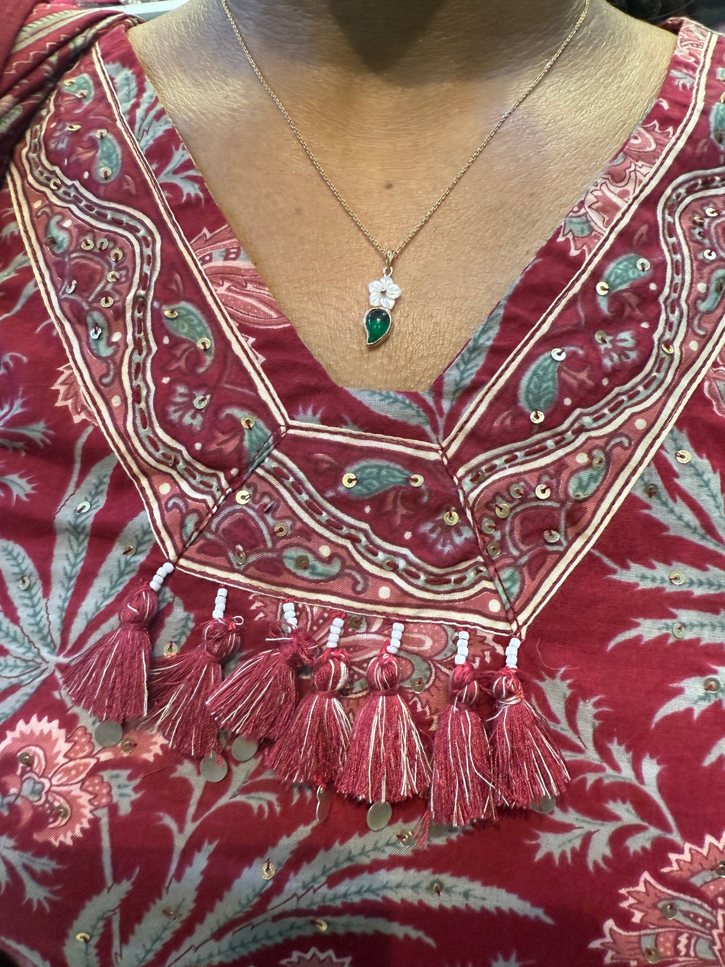 Printed Cotton Salwar Suit