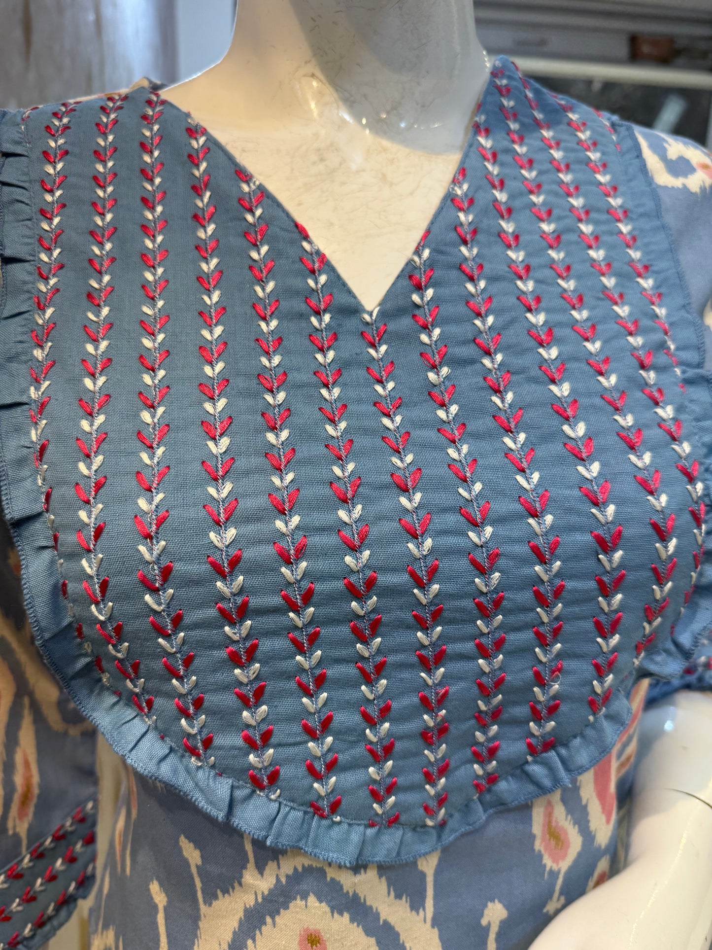 COTTON KURTI PANT SET