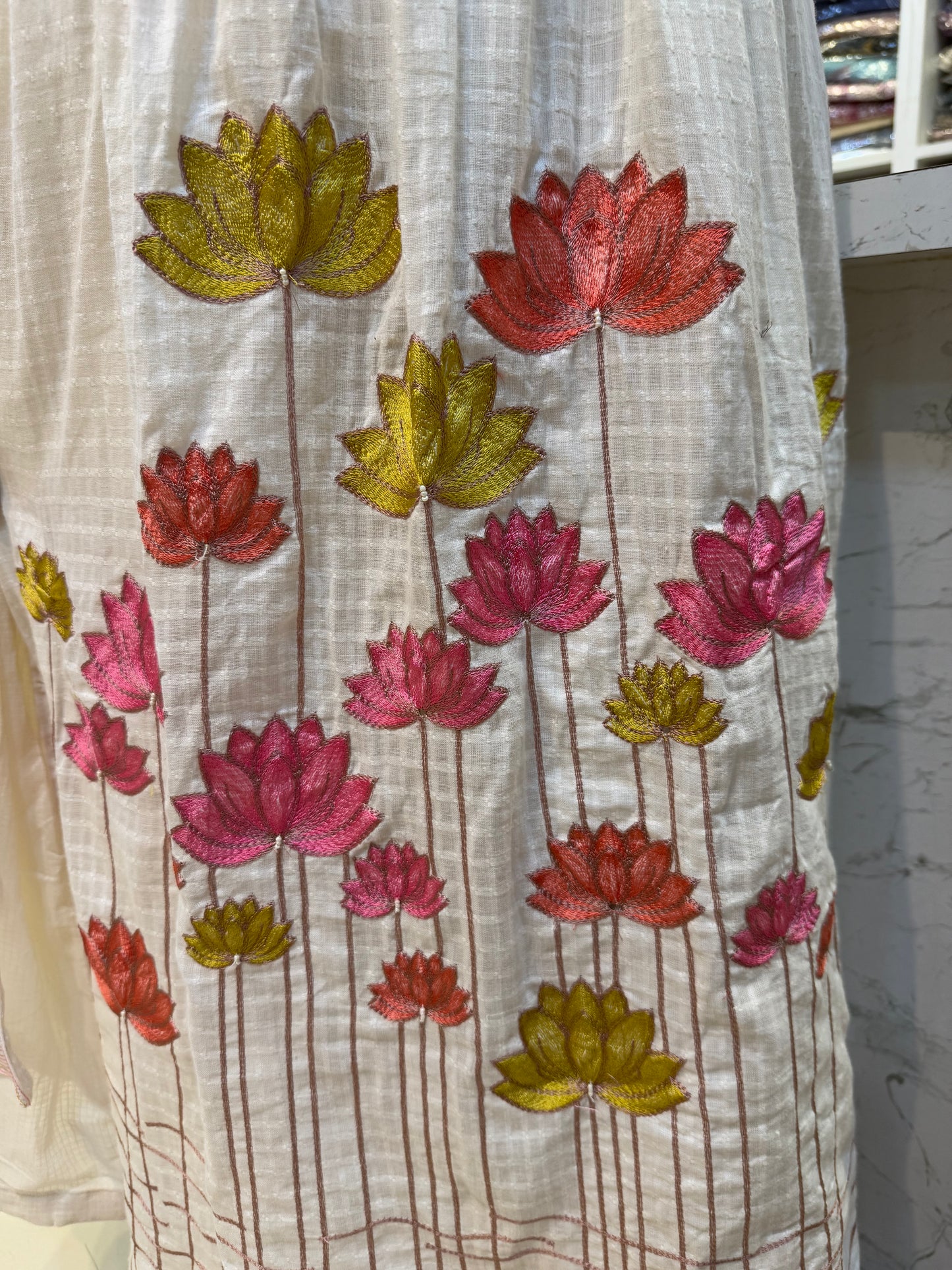 Cotton Anarkali set