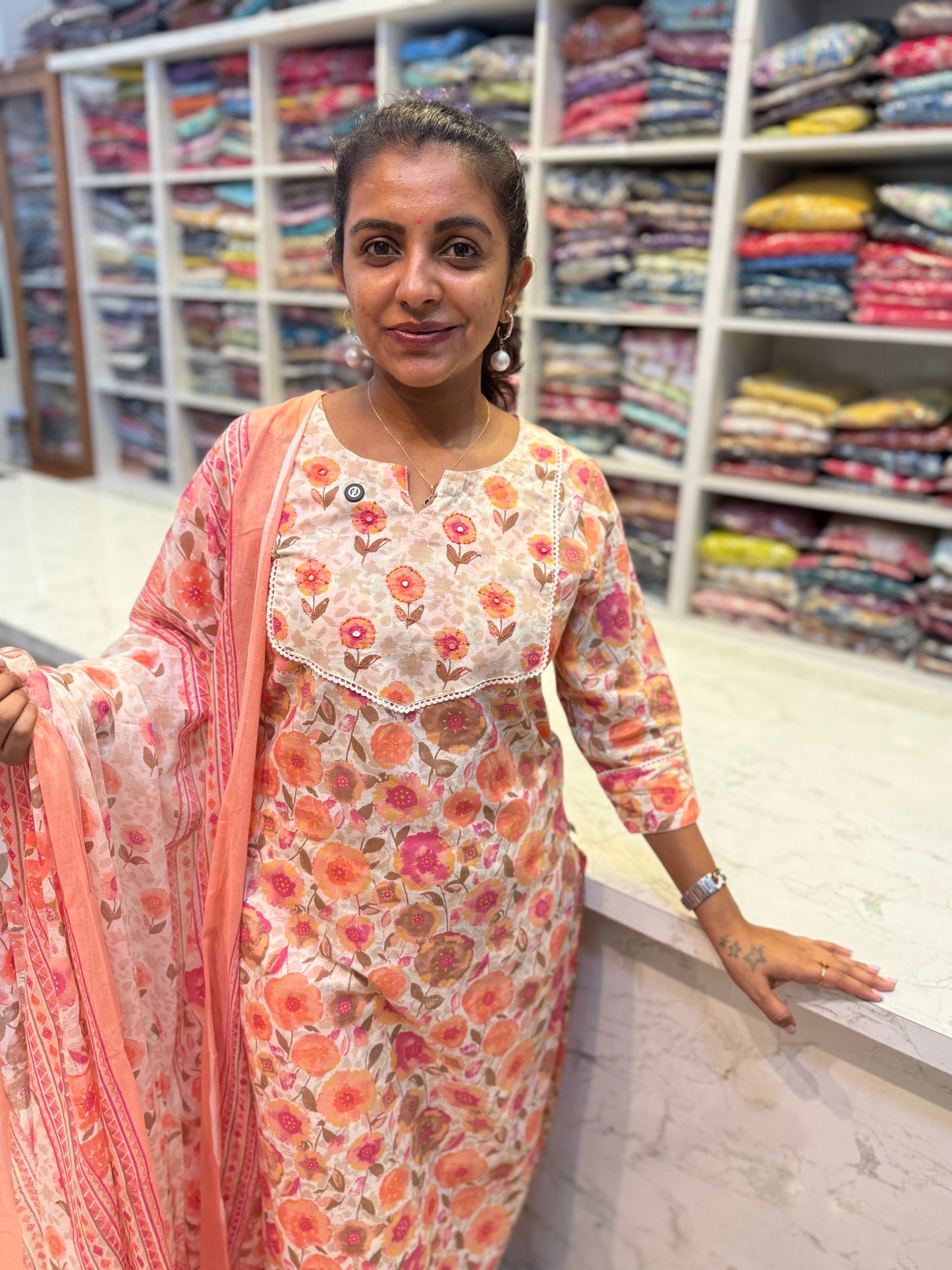 COTTON SALWAR SET