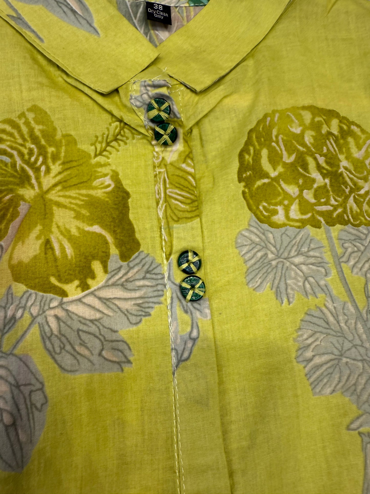 Floral Printed A-line Dress-HSC21