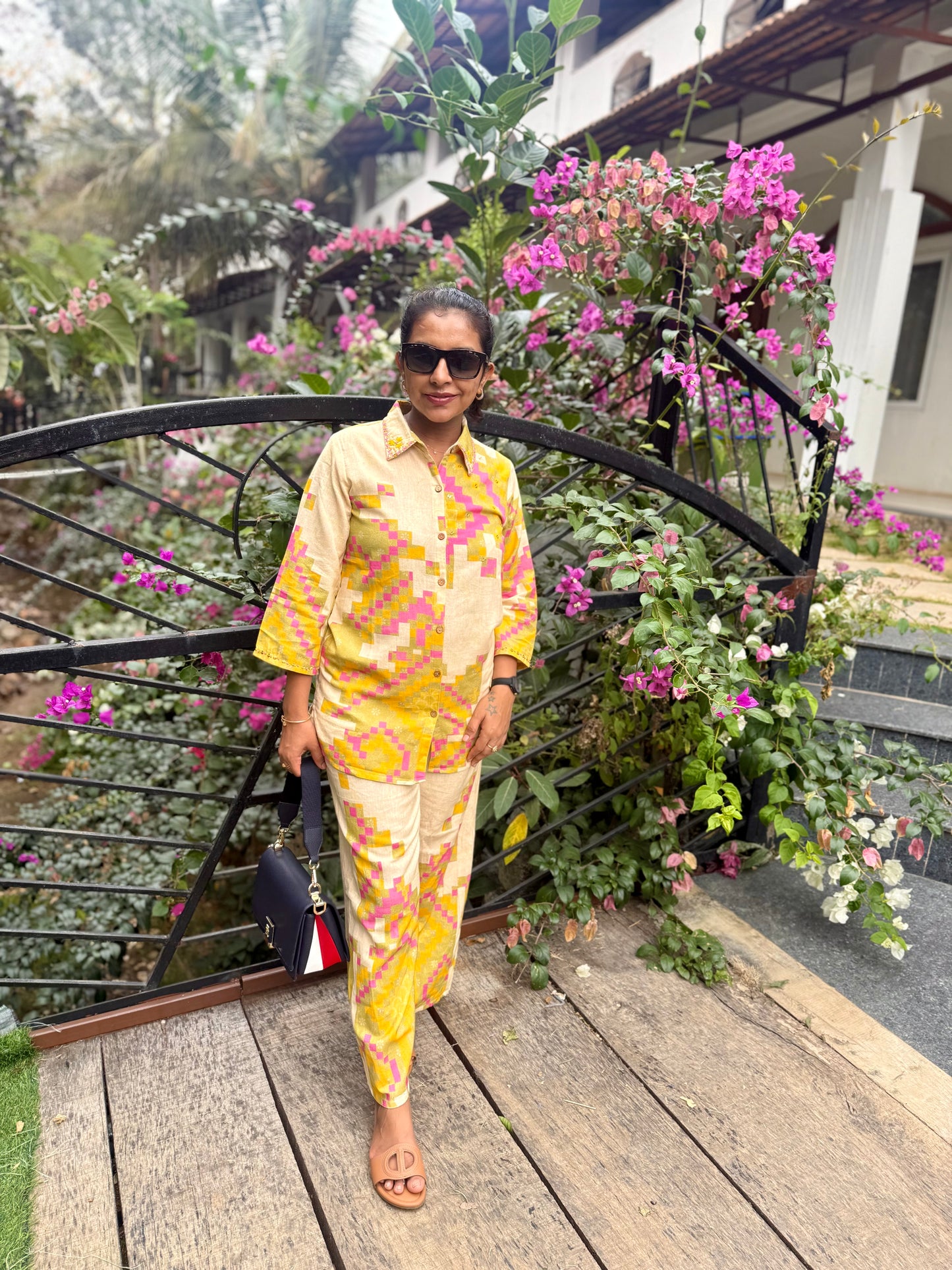 Travel wear Linen Co-ords set