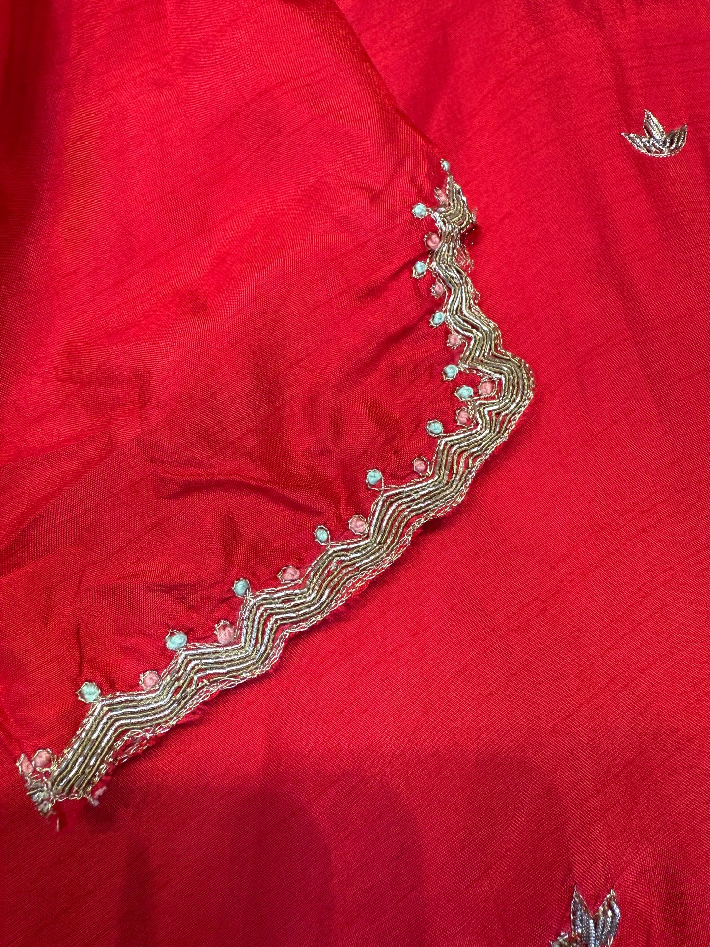 Pure Dola Silk HandWork Salwar suit