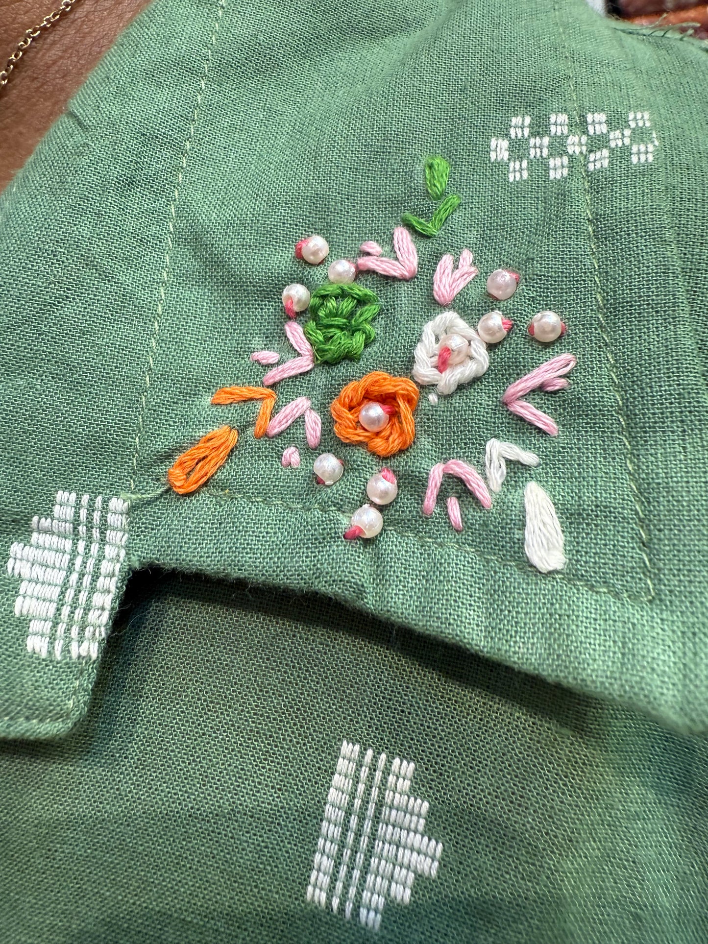 Pure Handloom Cotton Maxi Dress