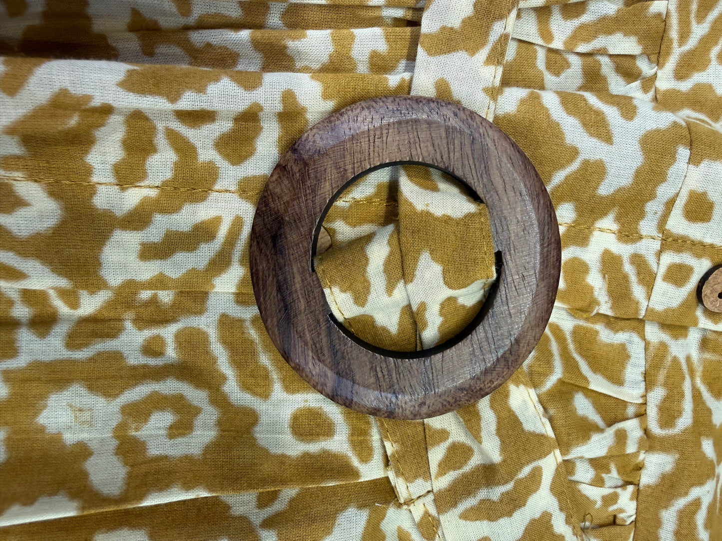 Printed A-line Pure Cotton A-line Dress