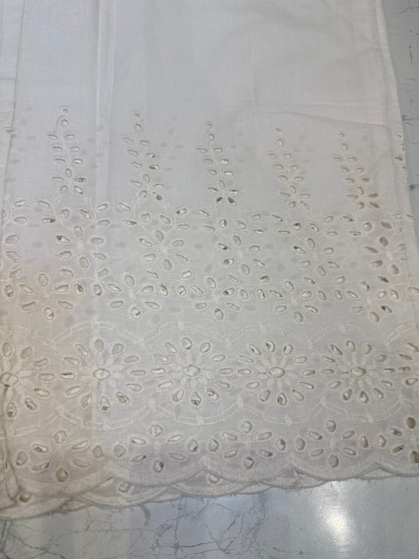 Chikankari Pure Cotton Lavender Co-ords set