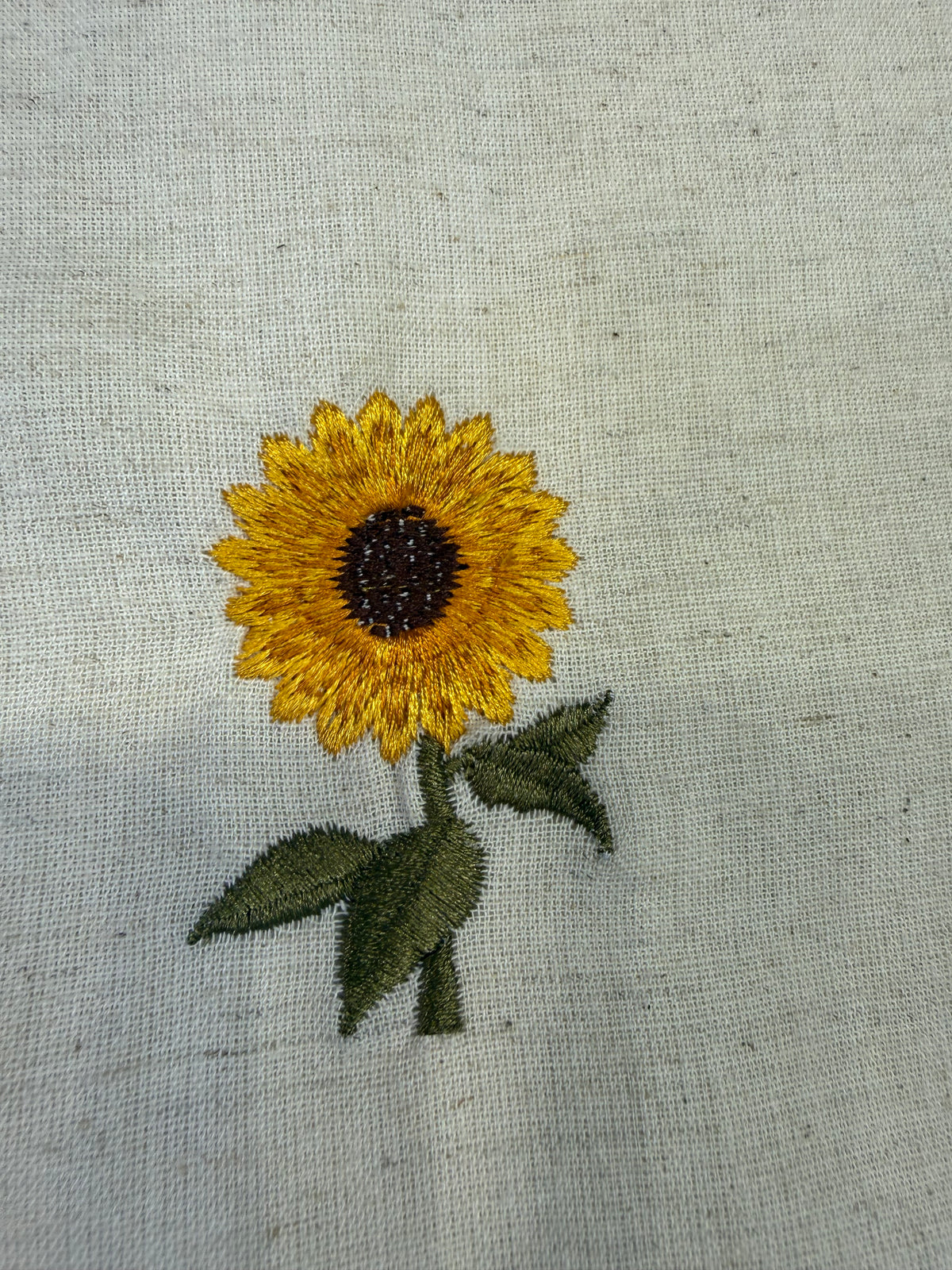 Sunflower Pure Cotton Flex Embroidery Tunics Top -HSC1249