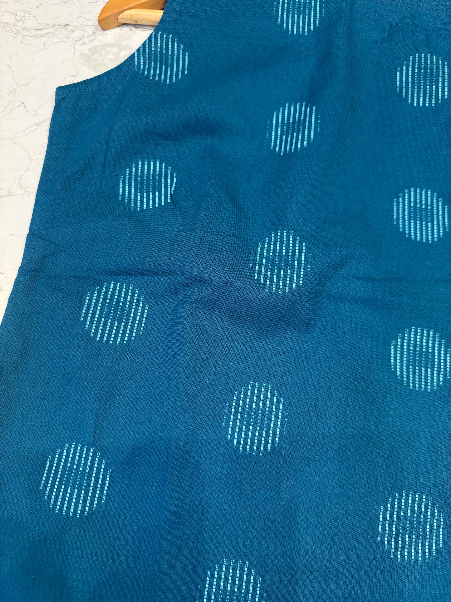 Handloom Blue Cotton Tunics