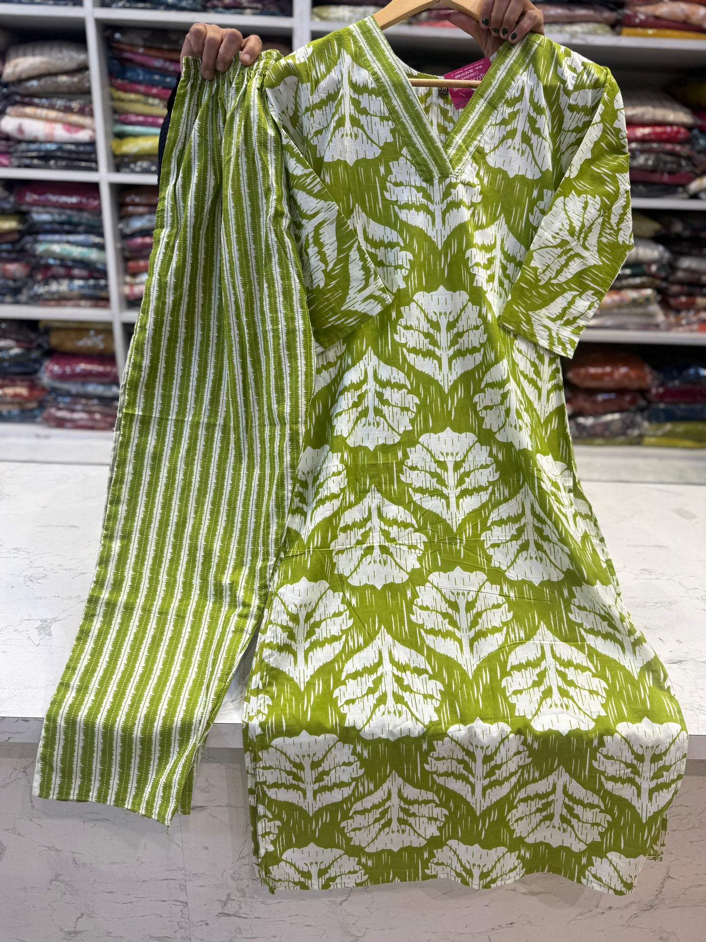 Printed Cotton Co-ords Set