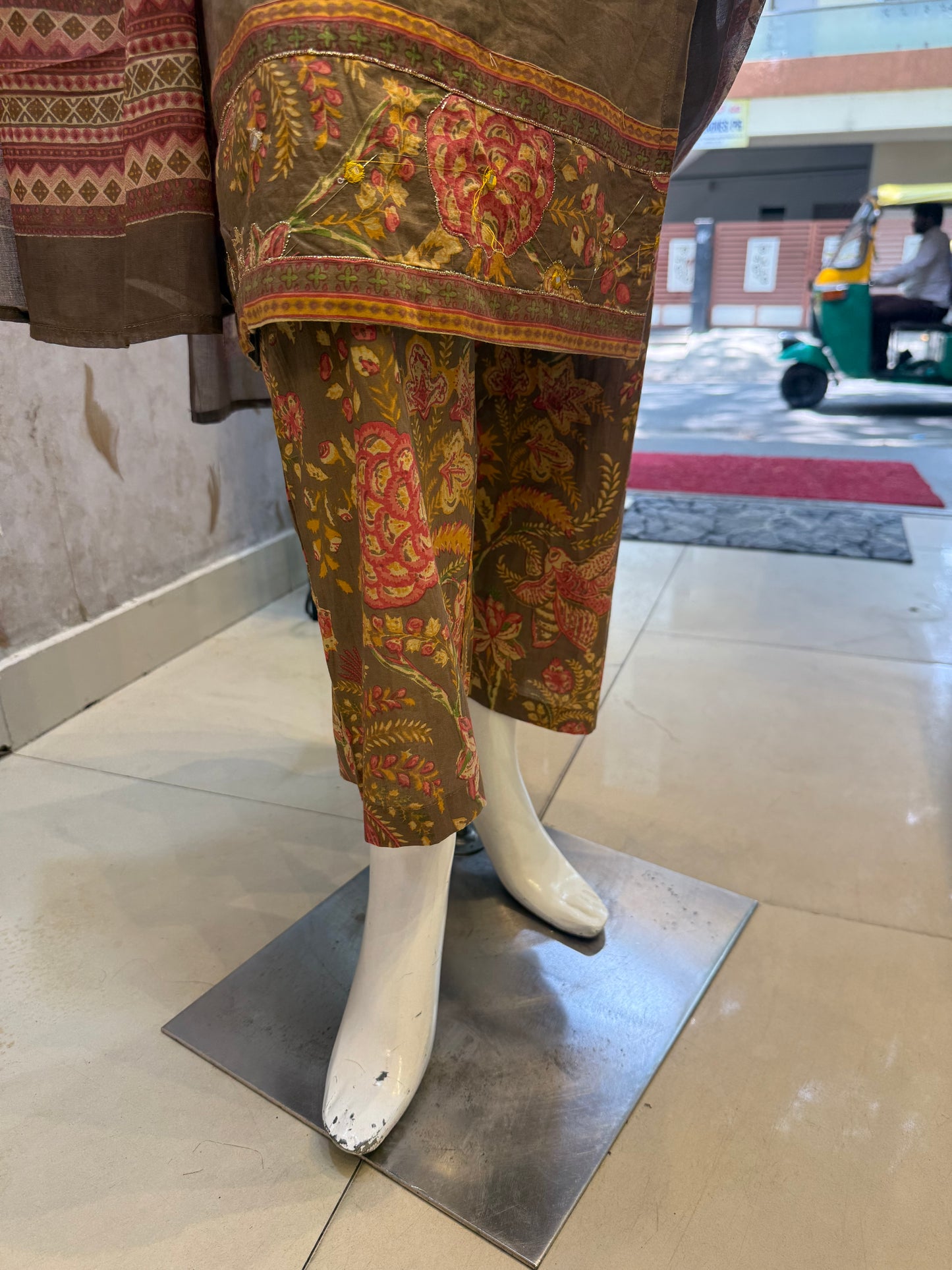 Pure Cotton Printed Pant With Kurti with Dupattac127