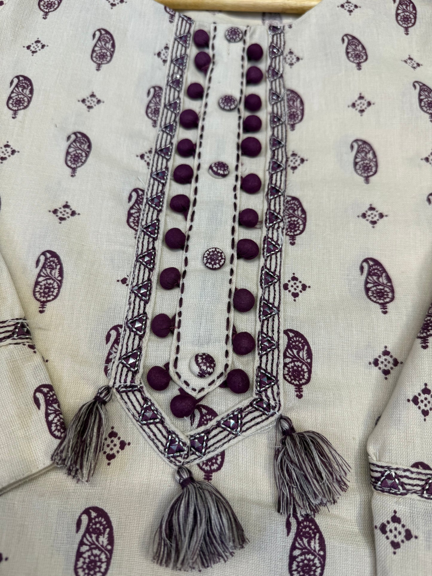 Half White Cotton Flex Tunic Top