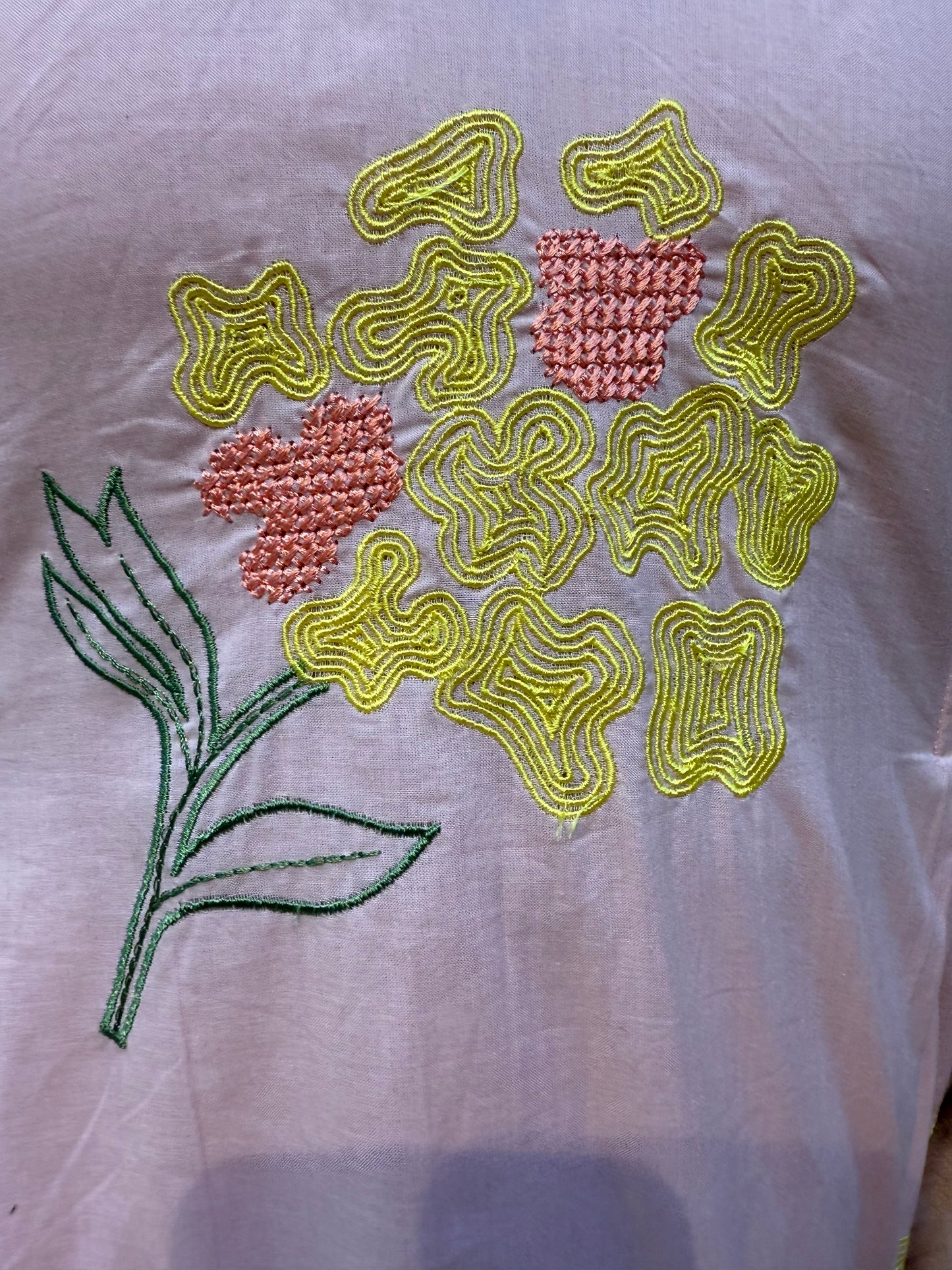 Baby Pink Cotton Co-ords