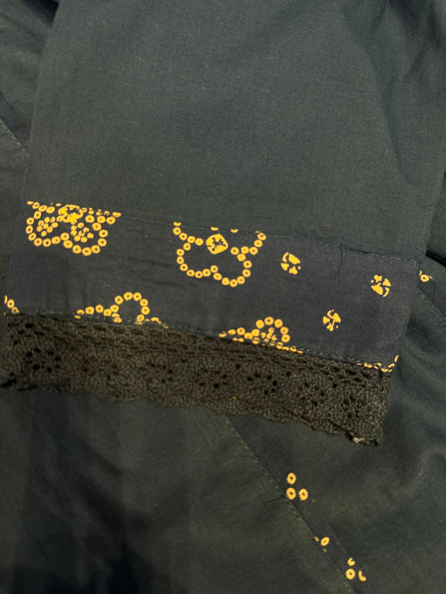 Navy Blue Pure Cotton Kurti With Pant and Dupatta