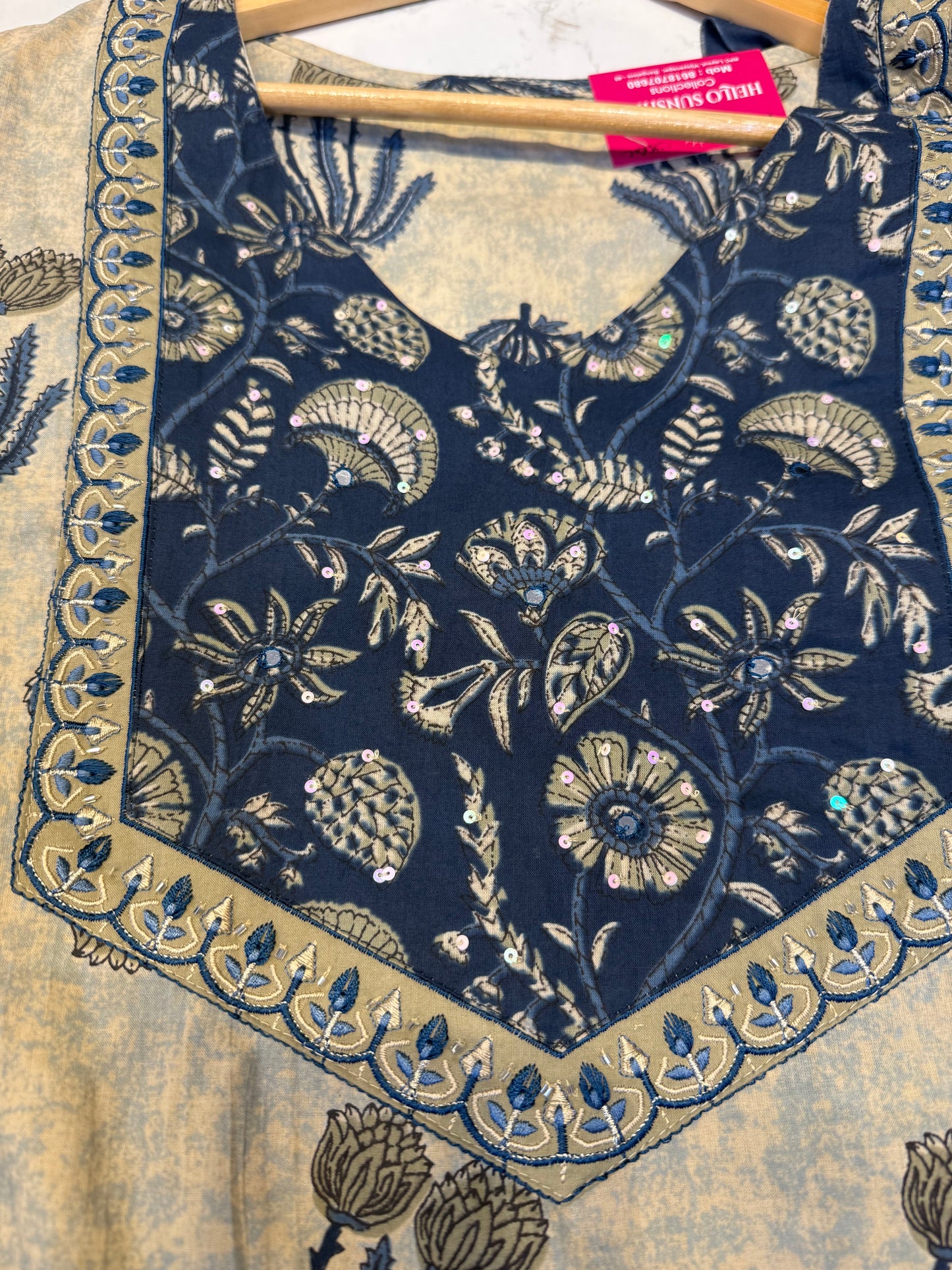 Printed Pure Cotton Salwar Set