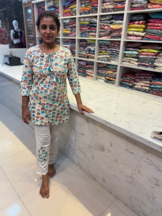 Printed Cotton Co-ords set