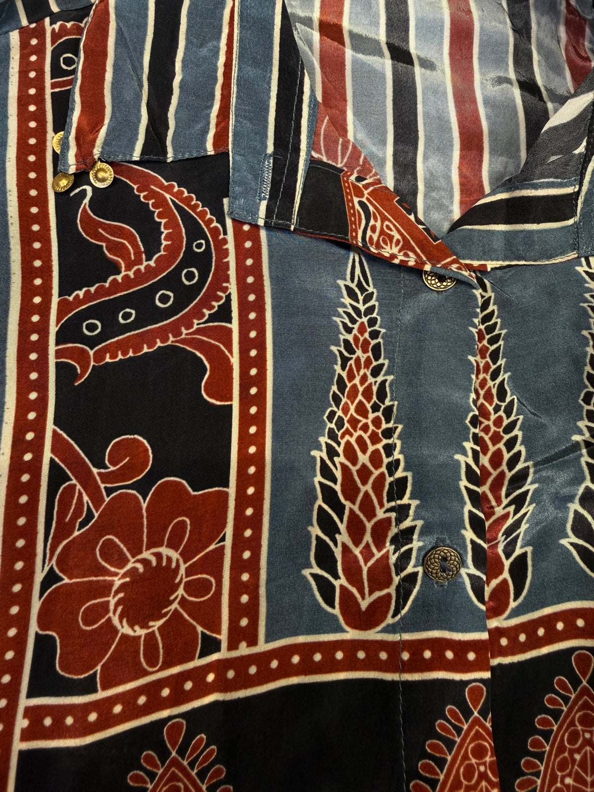 Printed Crepe Tunics Top -HSC1247