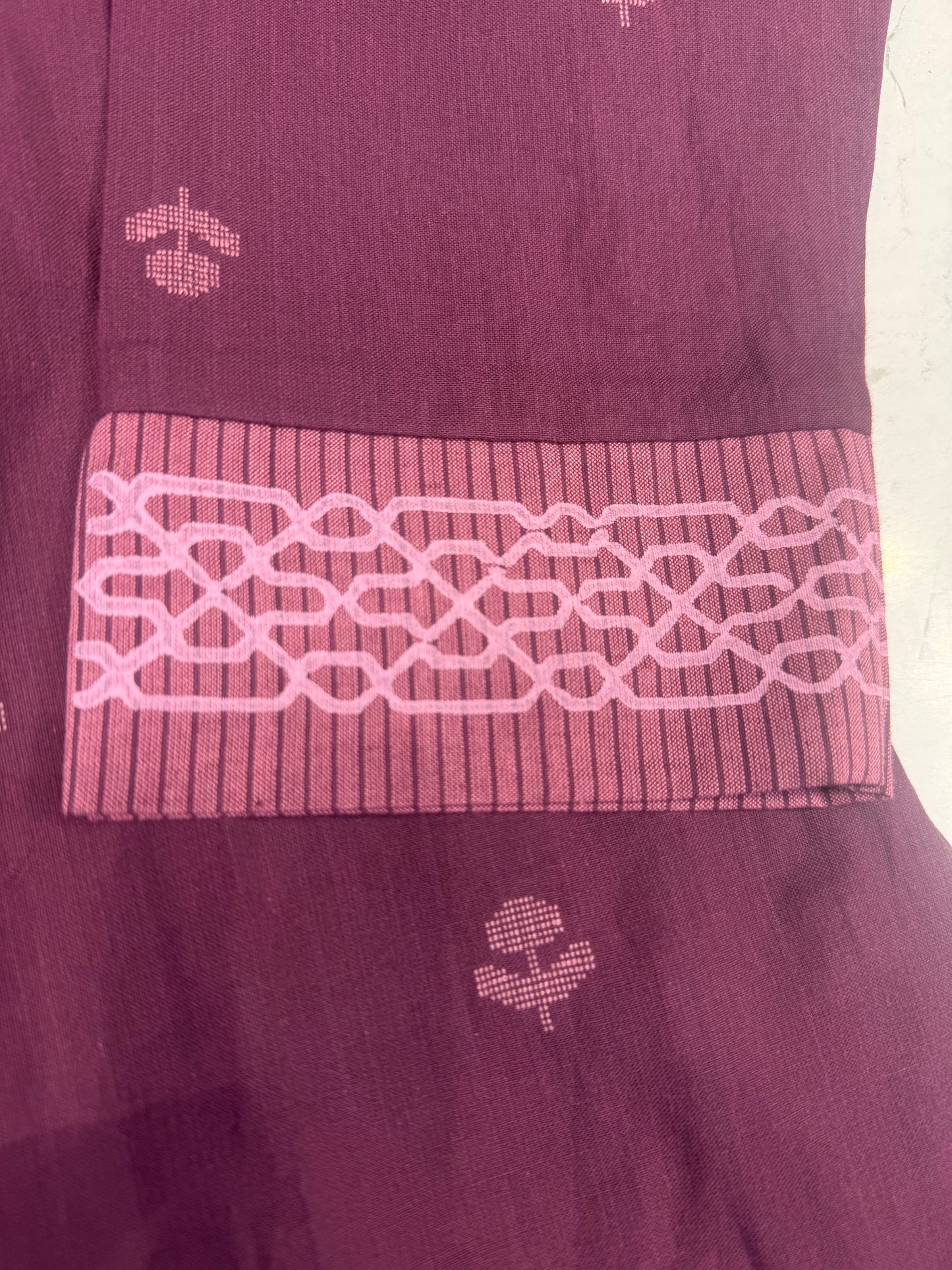 Pure Handloom Embroidery Cotton Kurti
