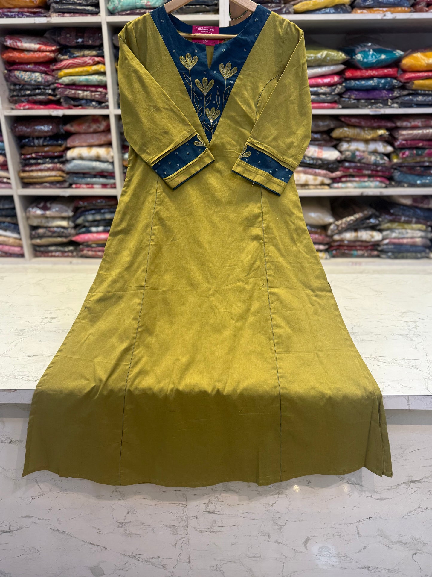 A-line Cotton Flex Kurti