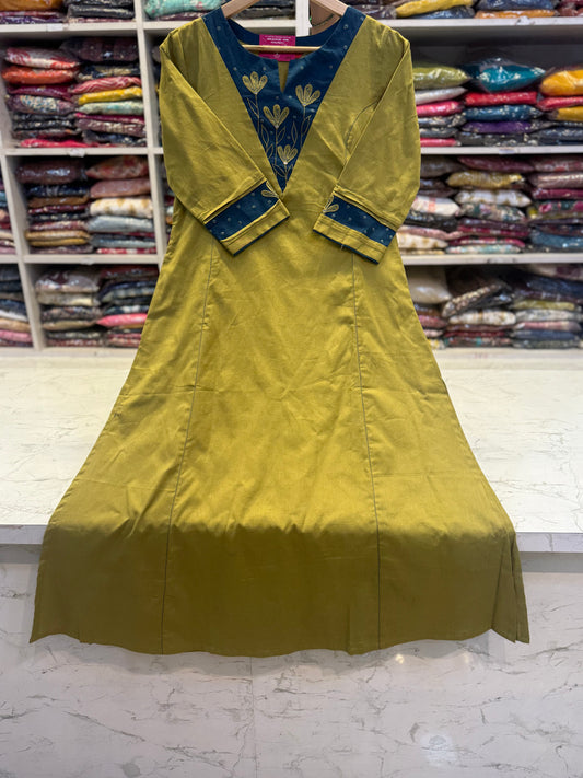 A-line Cotton Flex Kurti