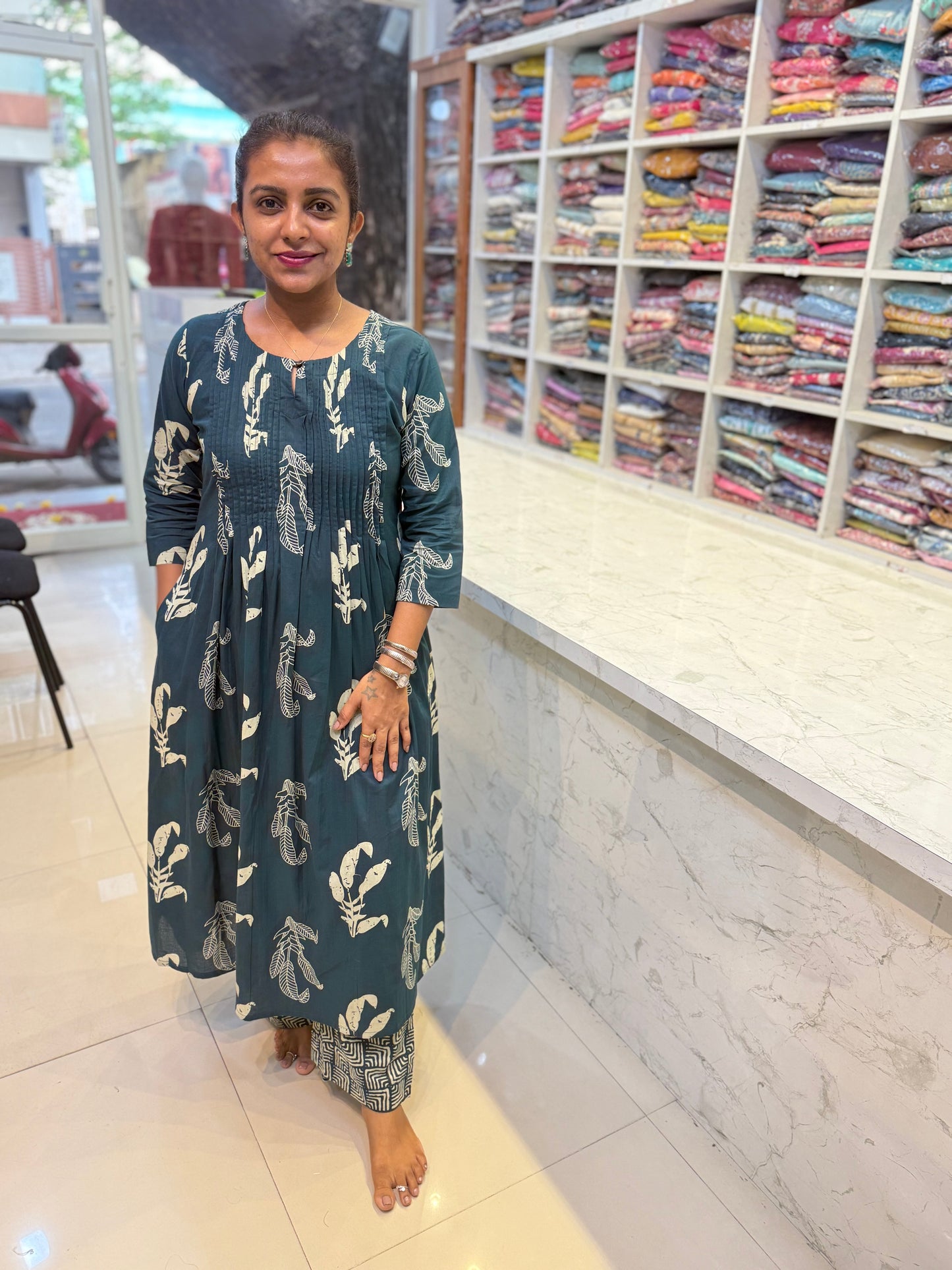 Green Cotton Co-ords set