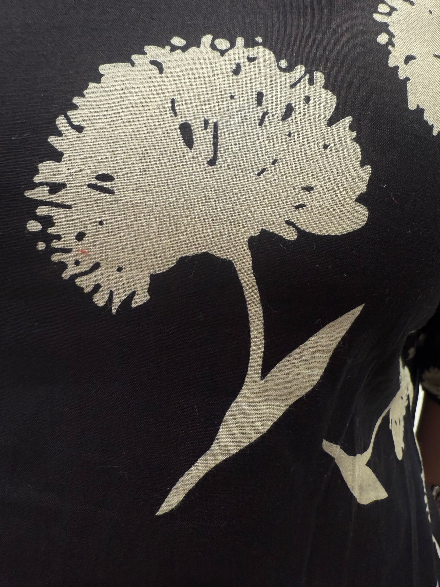 Printed Black Kurti With Pant and Dupatta