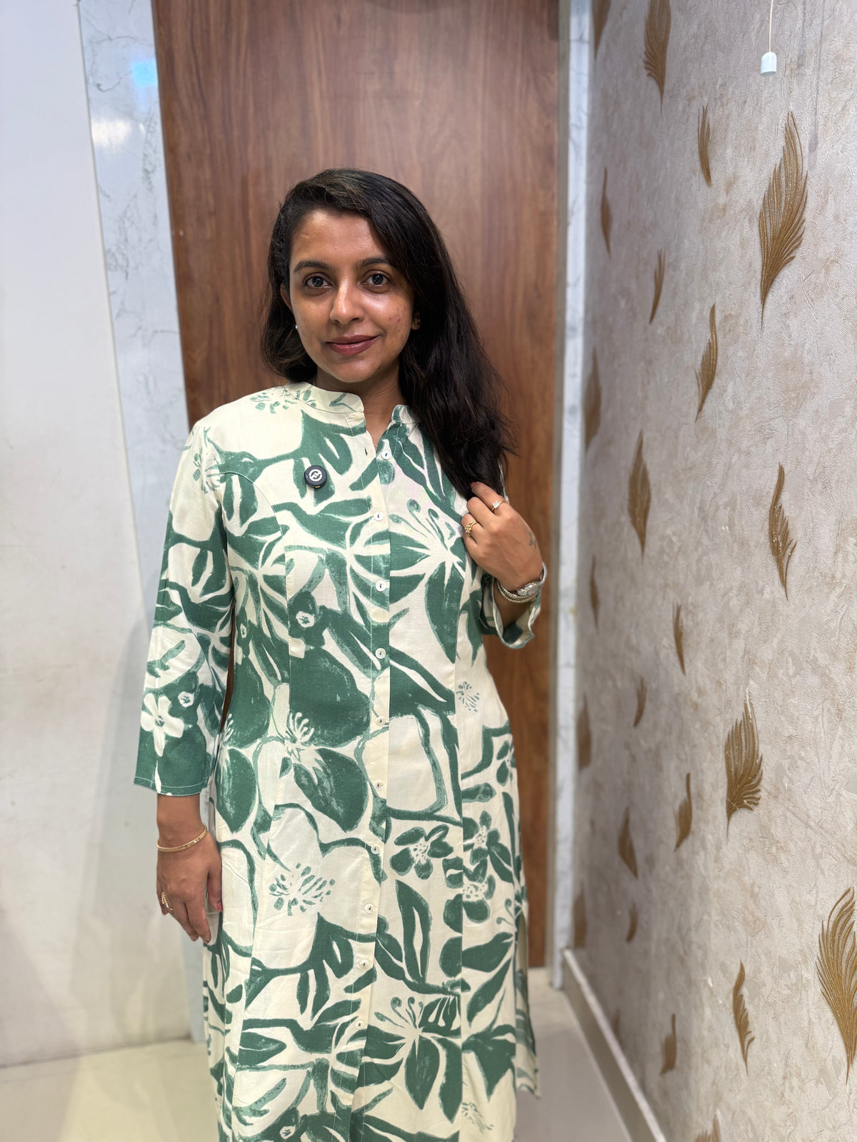 Premium Rayon Printed Co-ords Set - HSC1192