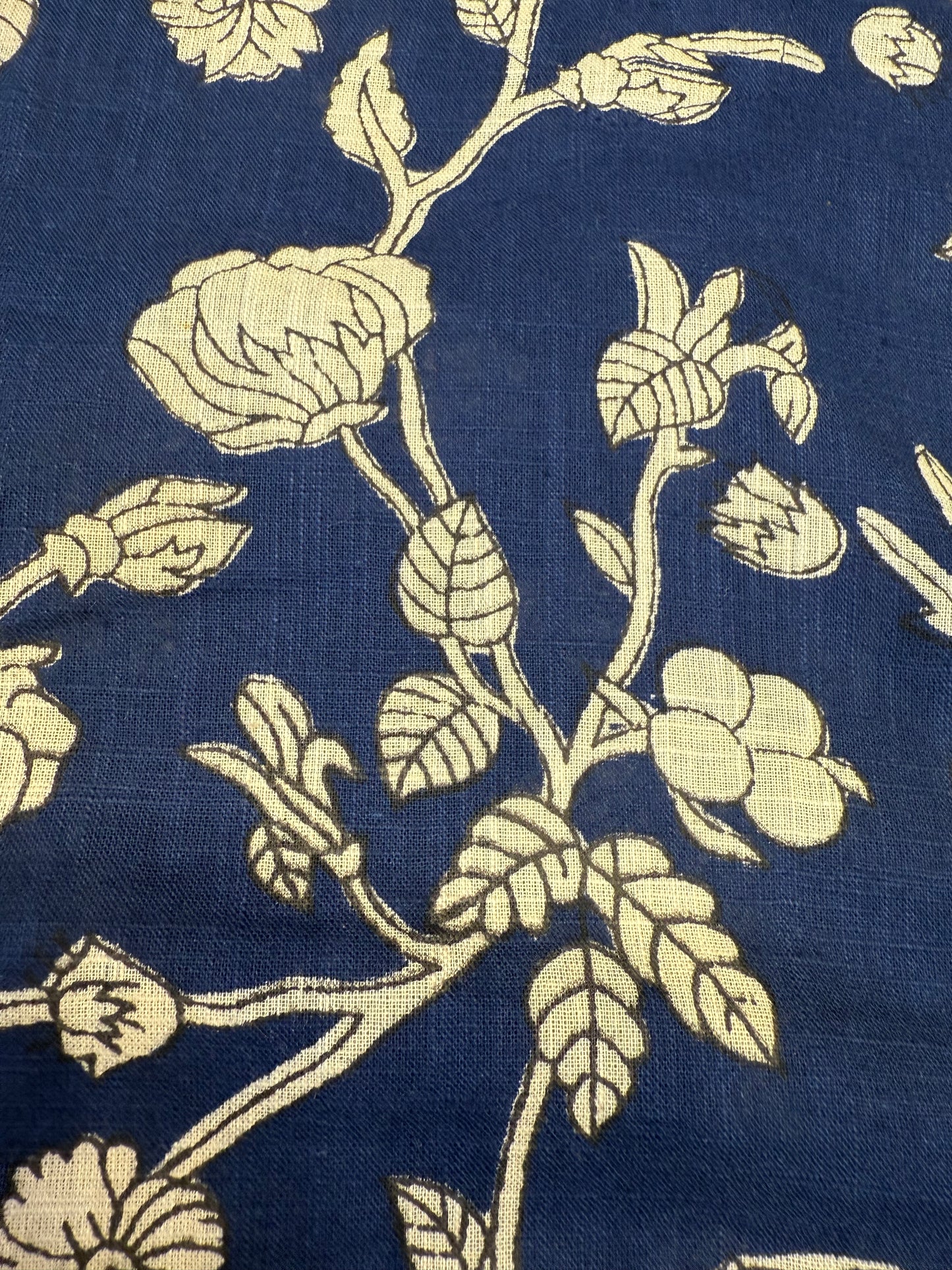 Ink Blue Cotton Kurti