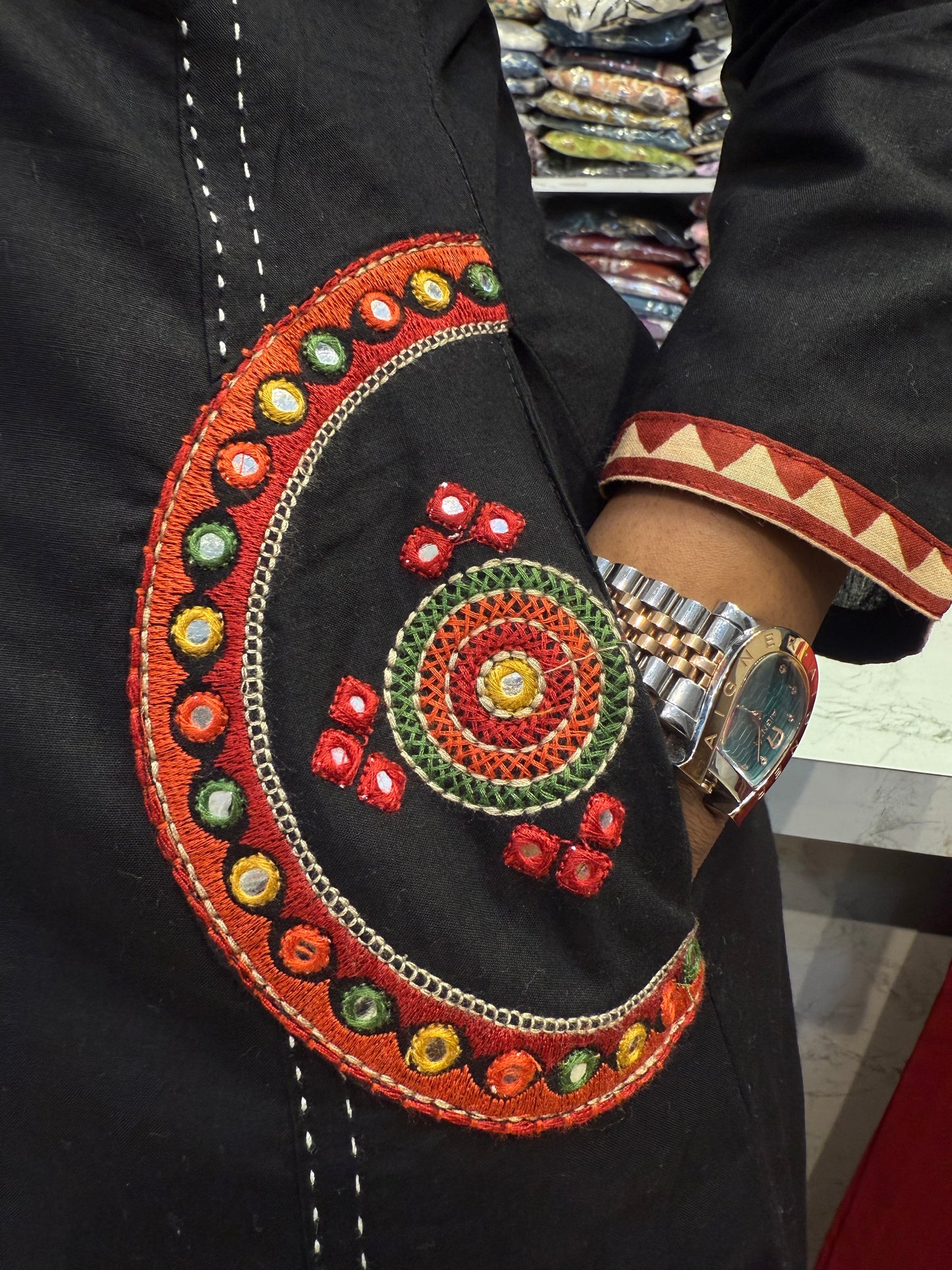 Two Sides Pocket Kurti With Pant and Dupatta Boutique style Kurti 5