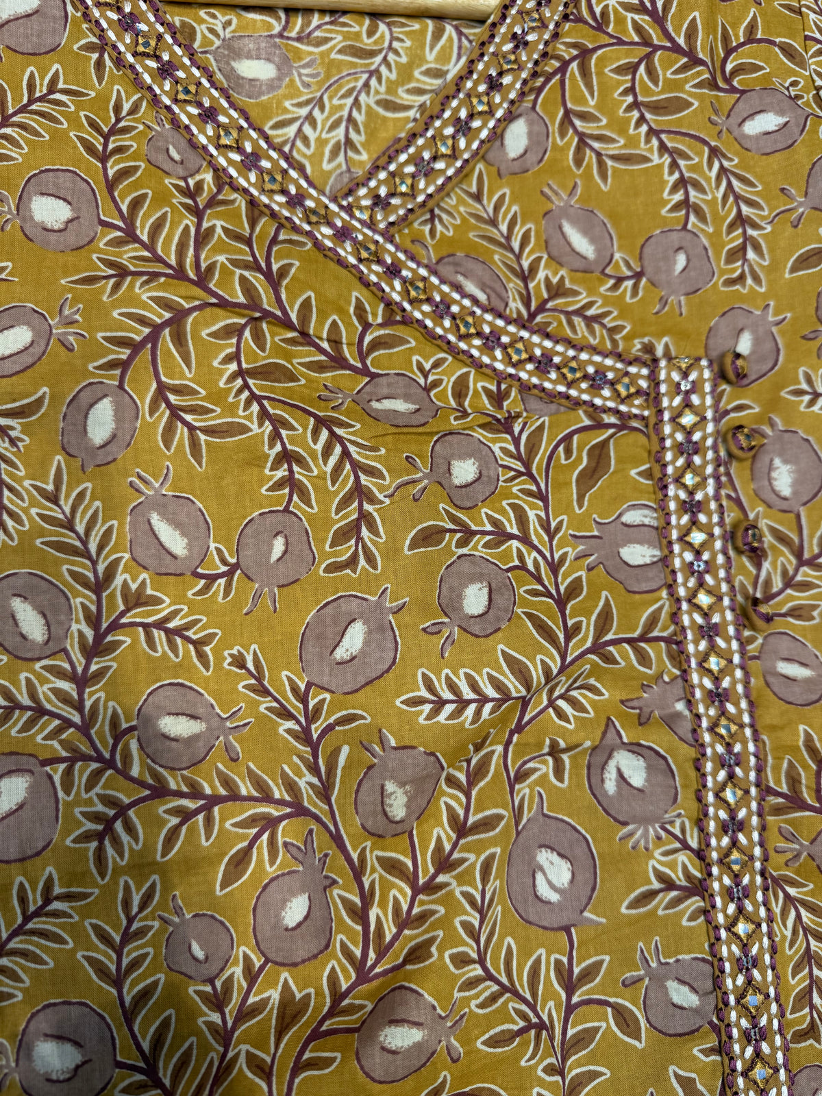 Printed Pure Cotton Tunics Top -HSC1284
