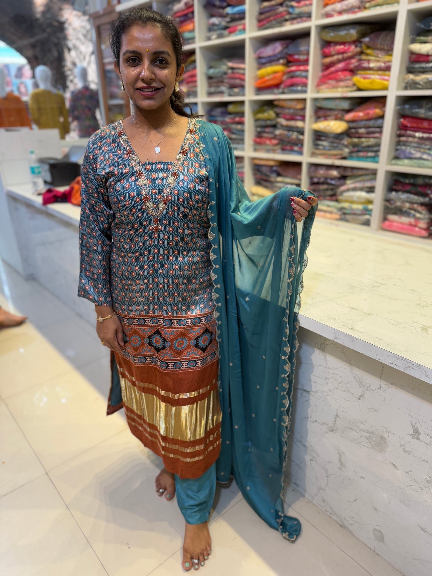 Gajji Silk Party Wear