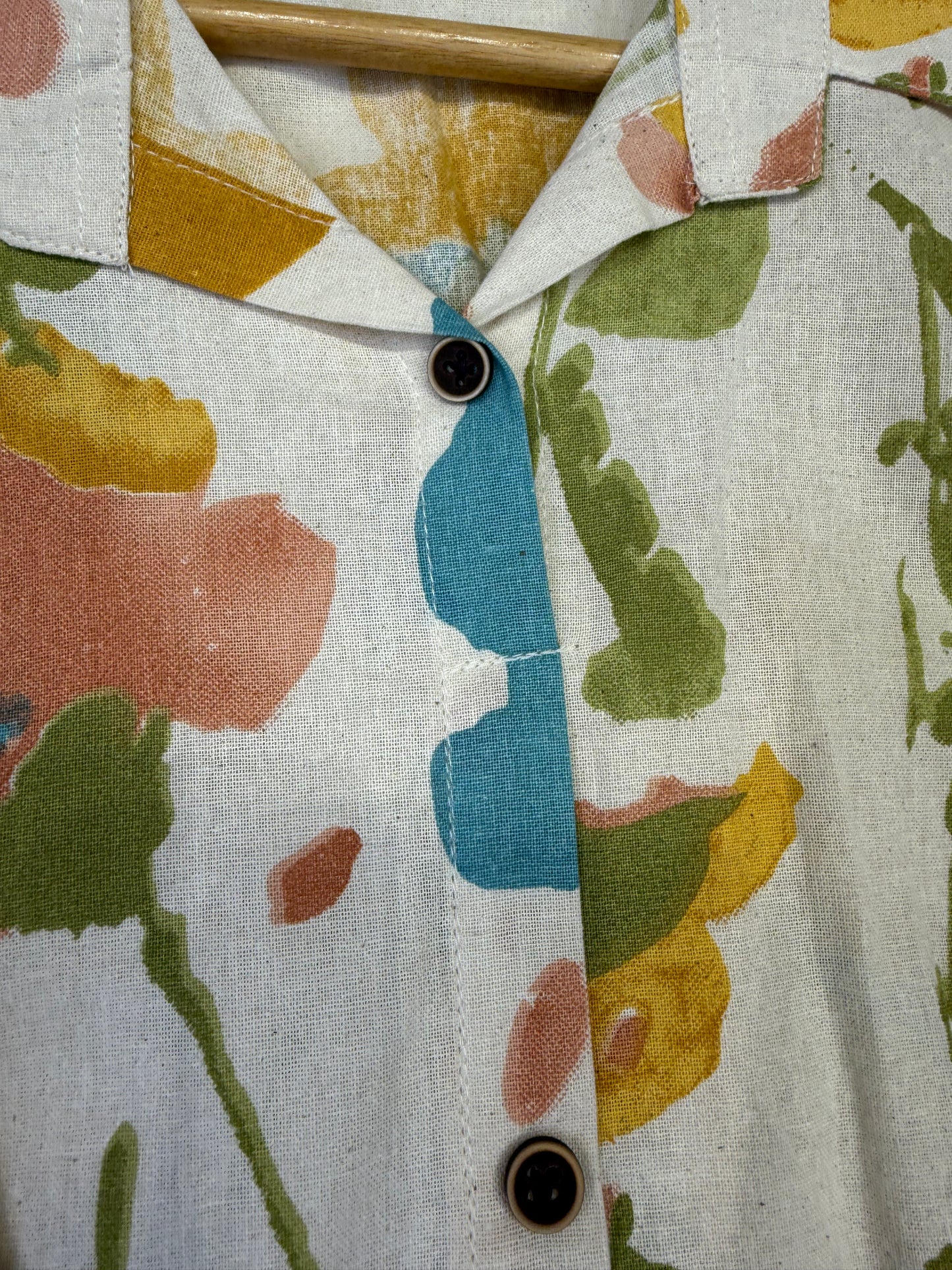 Cotton Flex A-line Maxi Dress