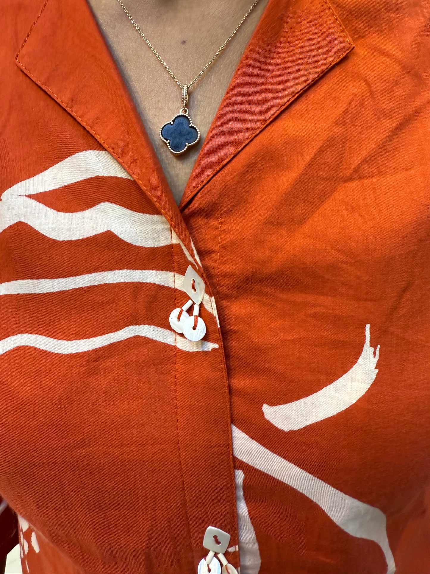 Rust Cotton Co-ords set