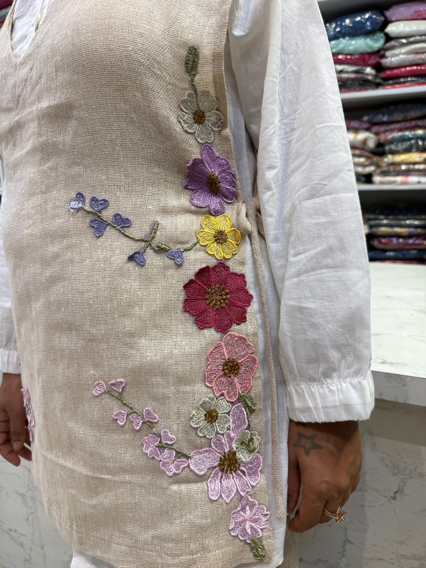 Jute Cotton Co-ords set