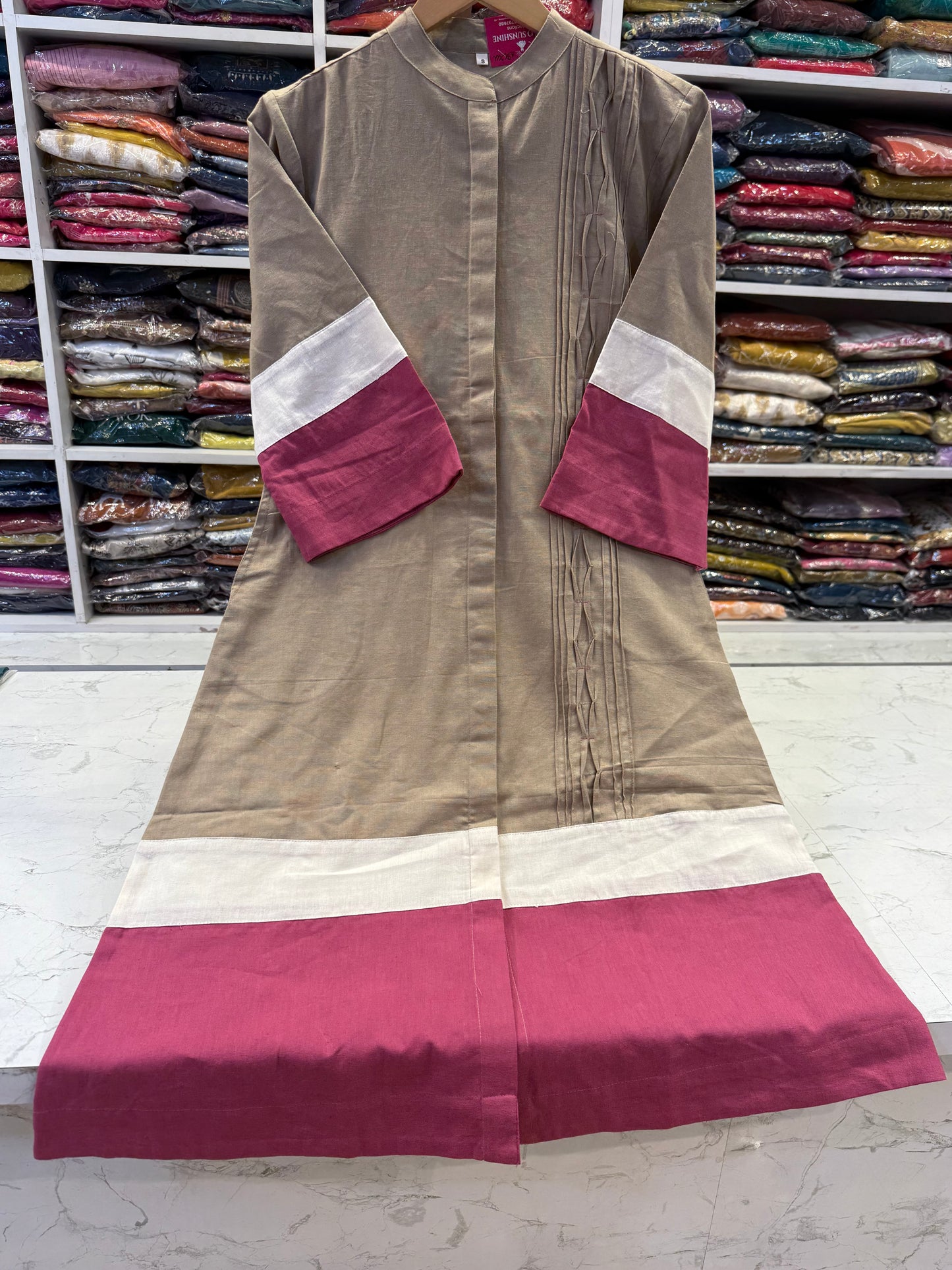 A-line Pure Cotton Flex A-line Dress