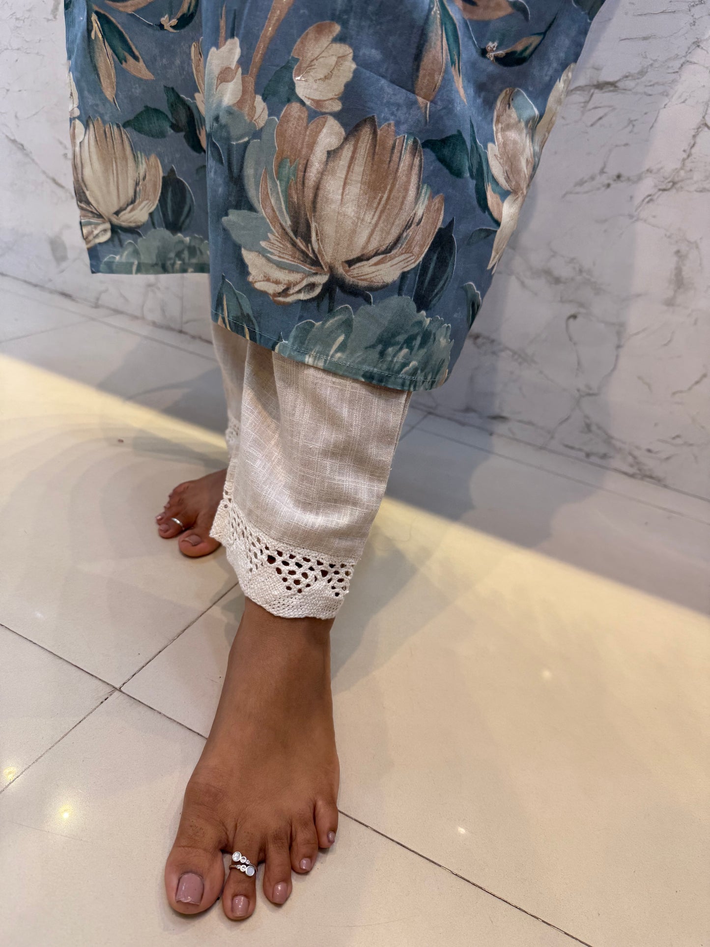 Handwork Two piece Cotton set