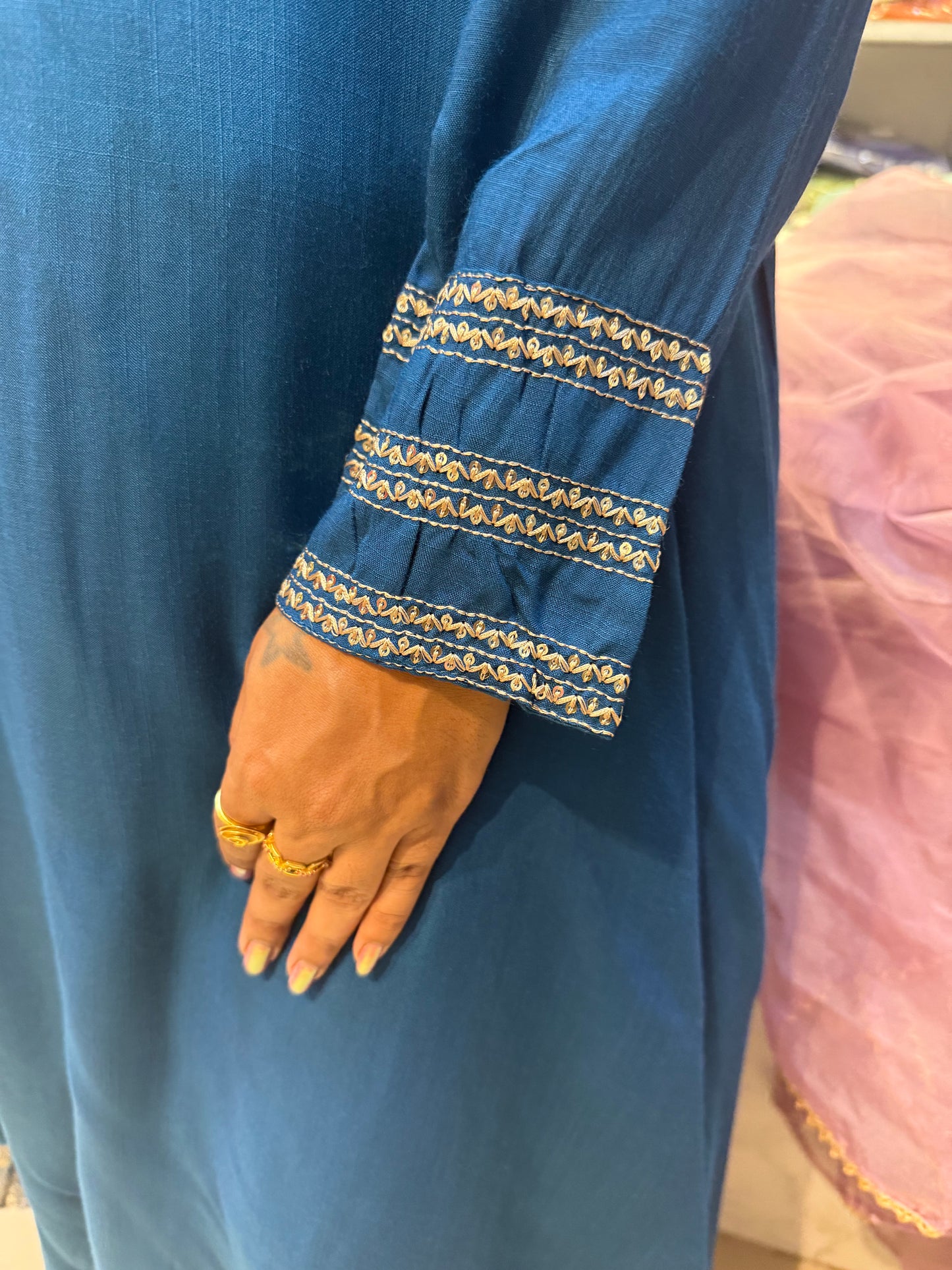 Anarkali Dress With Free Earrings