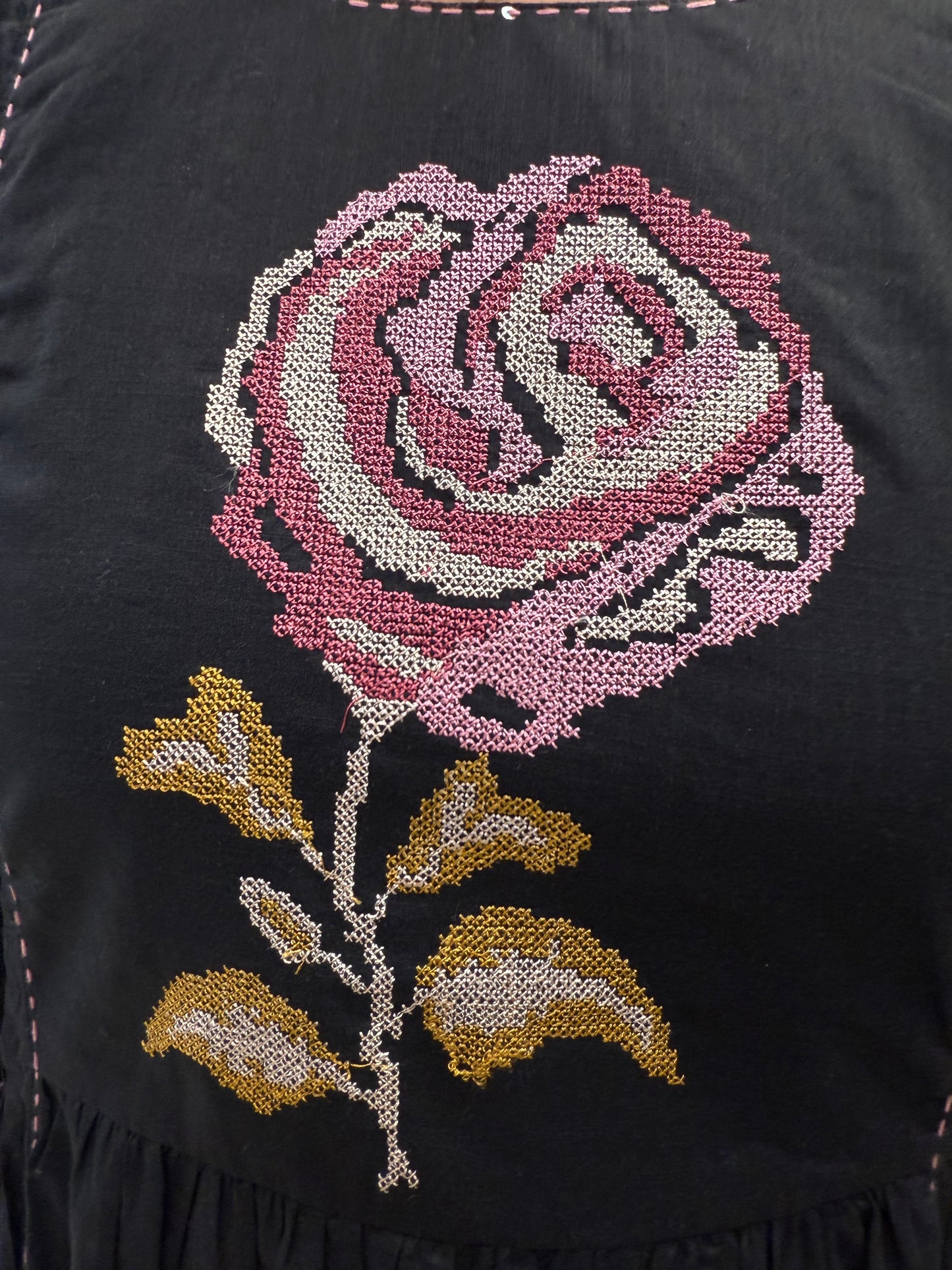 Pure Cotton Black Co-ords Set